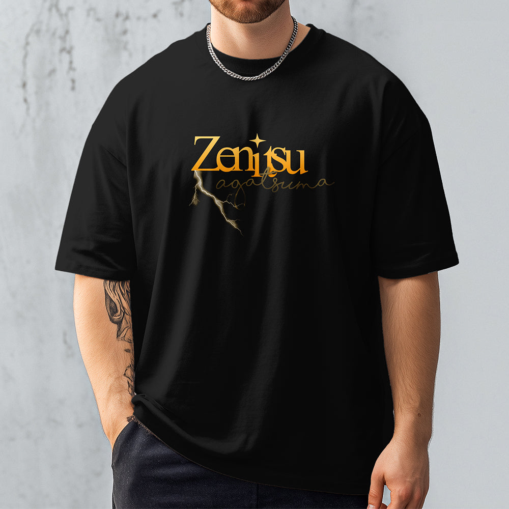 Demon Slayer  Agatsuma Zenitsu Printed T-shirt
