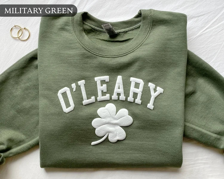 Personalized Name St Patrick's Day Sweatshirt
