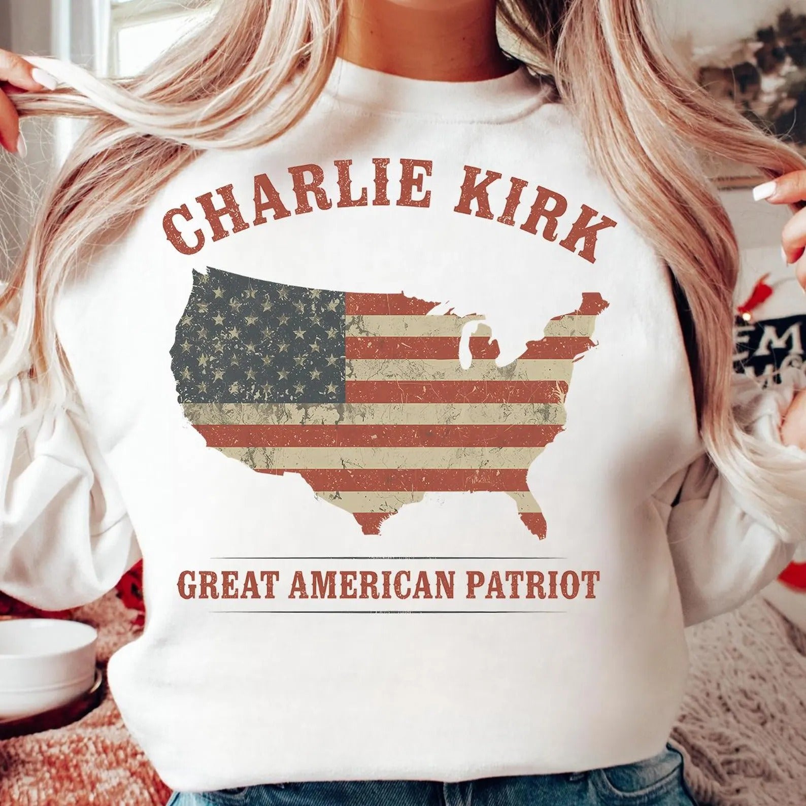 Pray for Charlie Kirk Sweatshirt