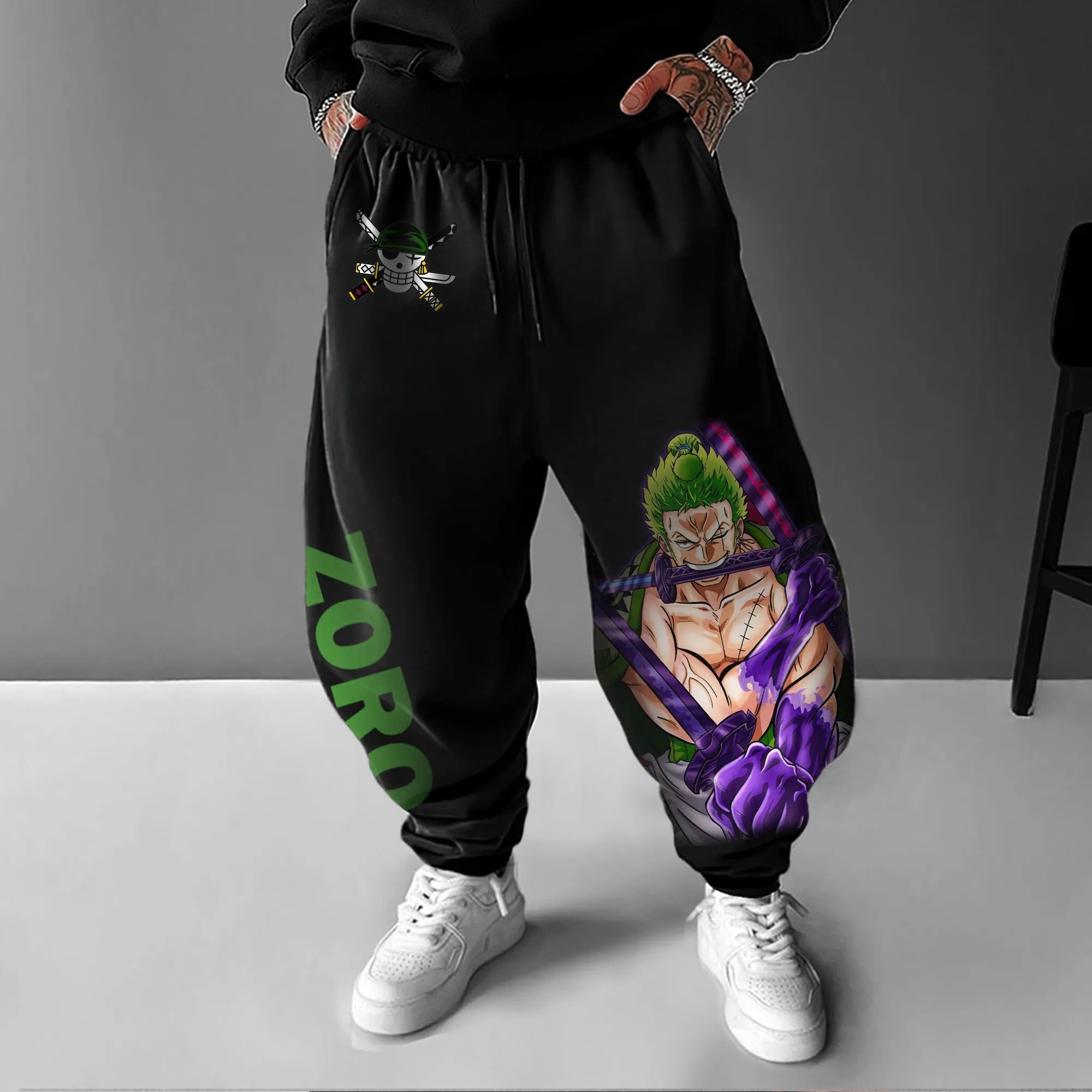 Unisex Anime Printed Pants丨 One Piece