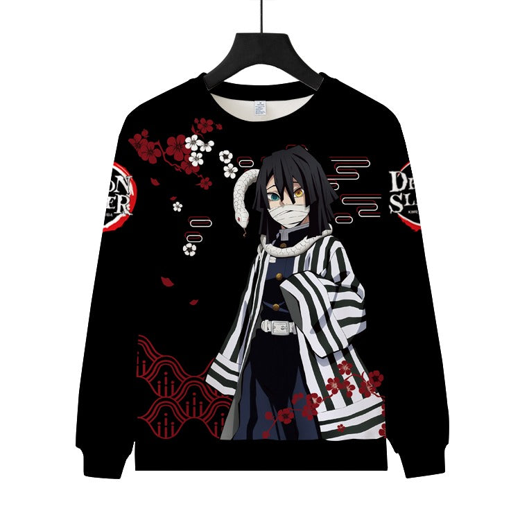 Anime wholesale Demon Slayer Boys And Girls 3D printing Sweatshirt