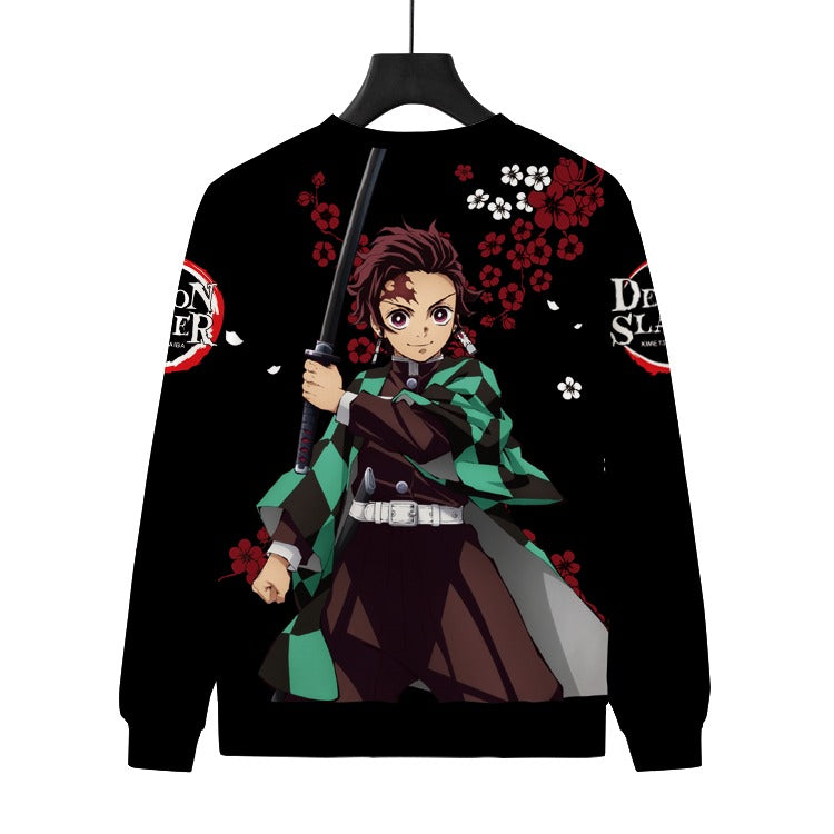 Anime wholesale Demon Slayer Boys And Girls 3D printing Sweatshirt