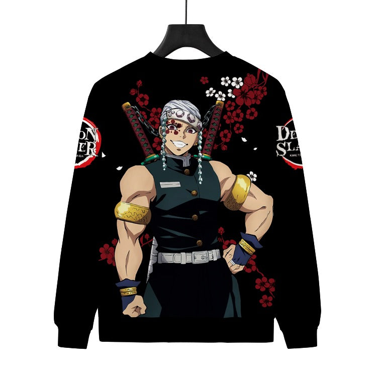 Anime wholesale Demon Slayer Boys And Girls 3D printing Sweatshirt