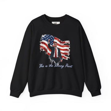 Charlie Kirk | This is the Turning Point Unisex Crewneck Sweatshirt