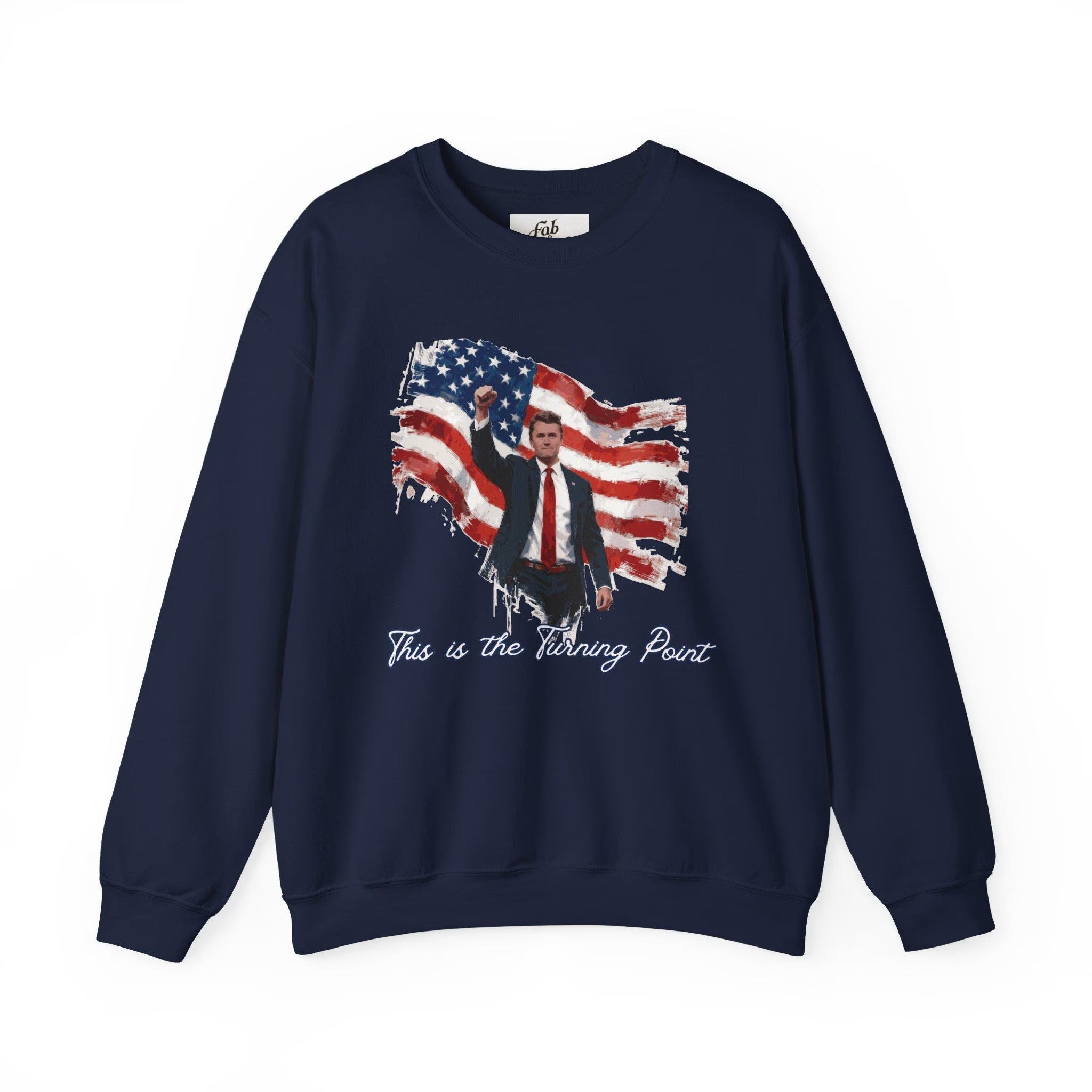 Charlie Kirk | This is the Turning Point Unisex Crewneck Sweatshirt