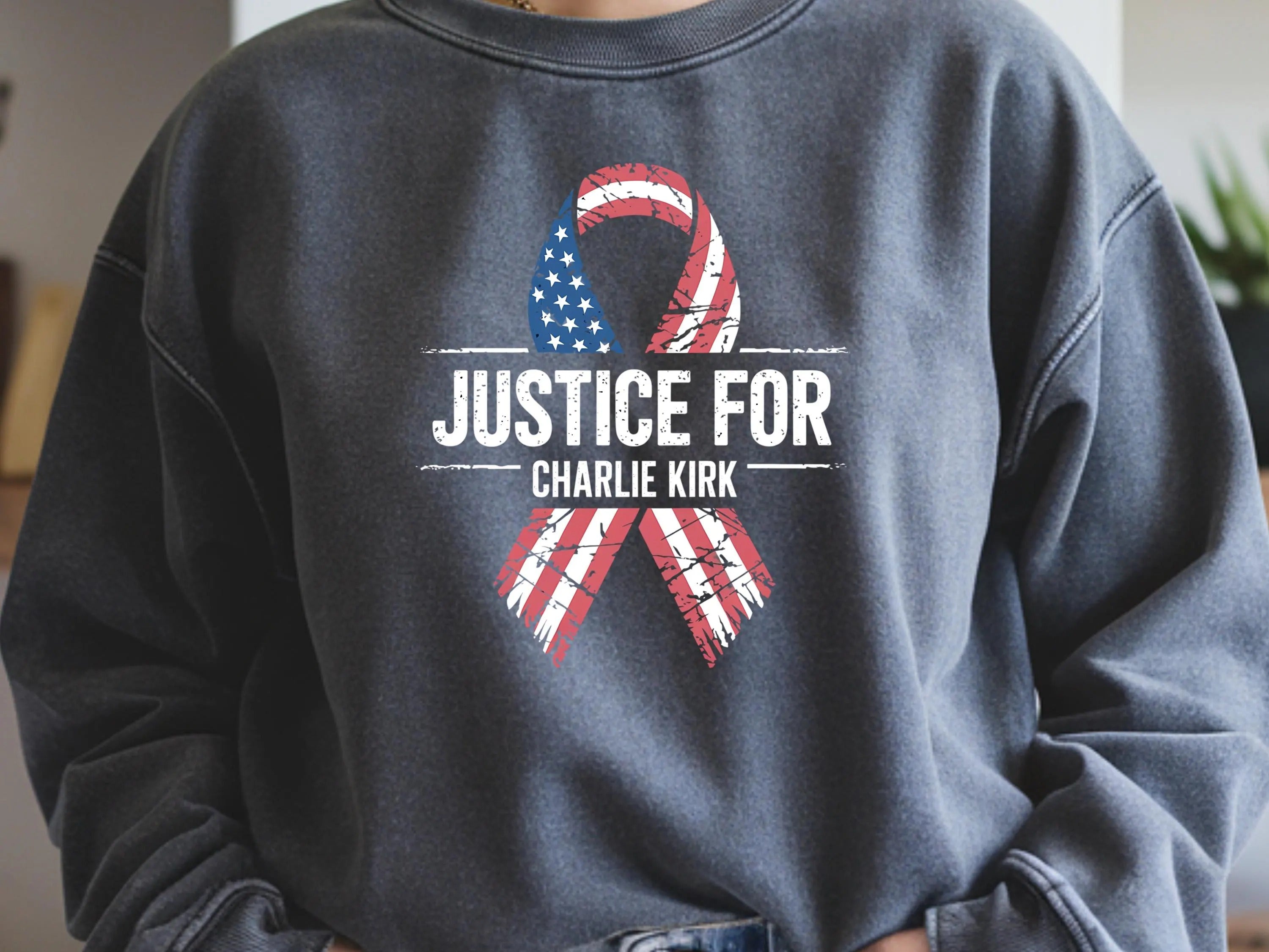 Justice For Charlie Kirk In Memory Of Charlie Kirk Rest In Peace for Him