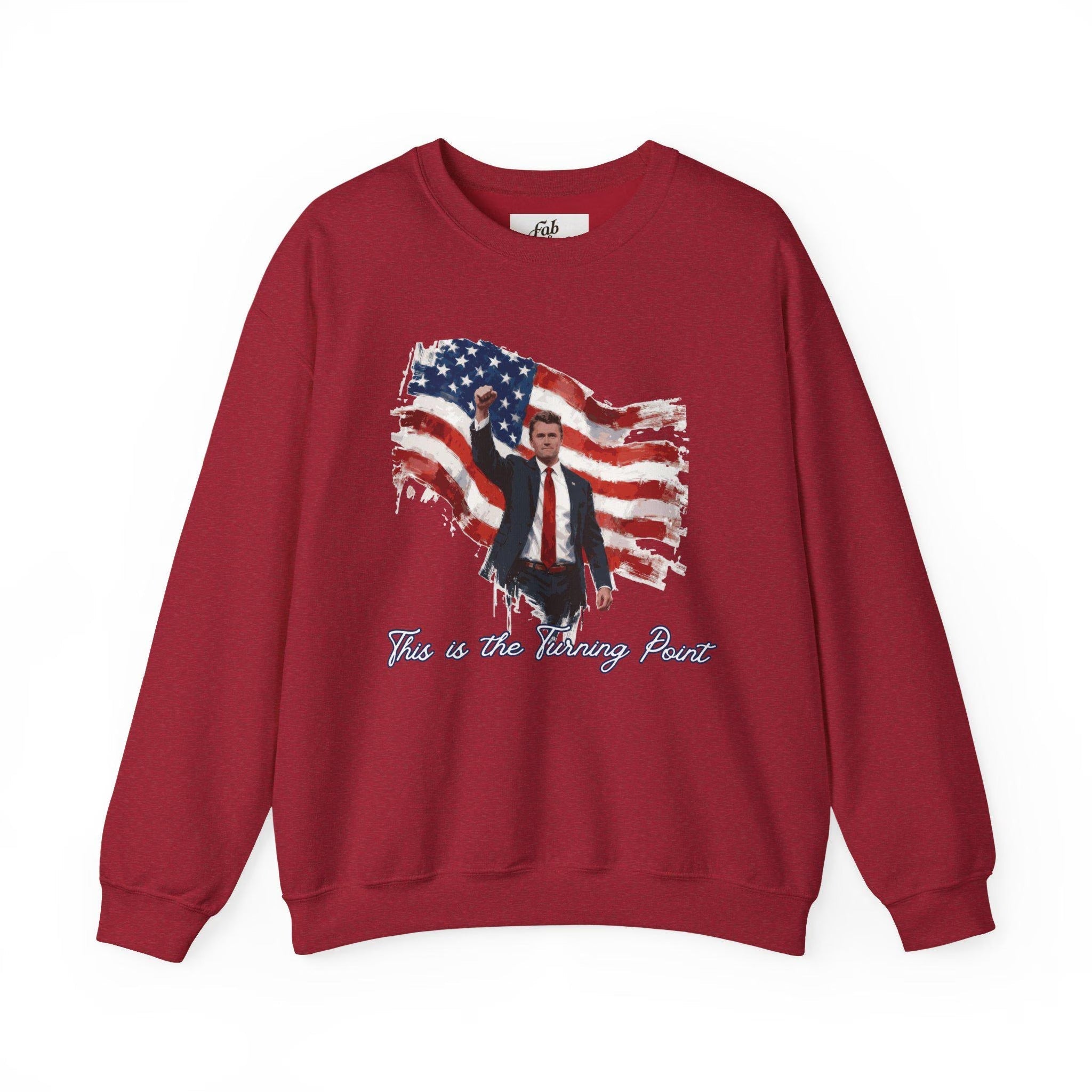 Charlie Kirk | This is the Turning Point Unisex Crewneck Sweatshirt