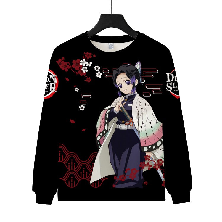 Anime wholesale Demon Slayer Boys And Girls 3D printing Sweatshirt