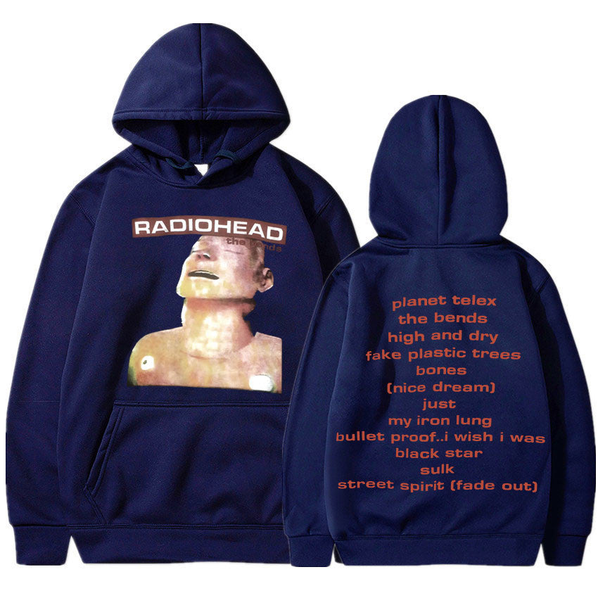Vintage Rock Band Radiohead Hoodie