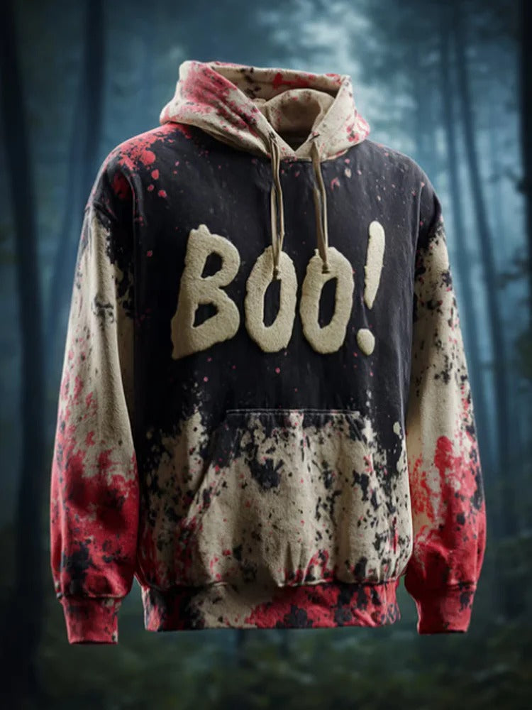 Men's Horror Retro Party Halloween Art Hoodie