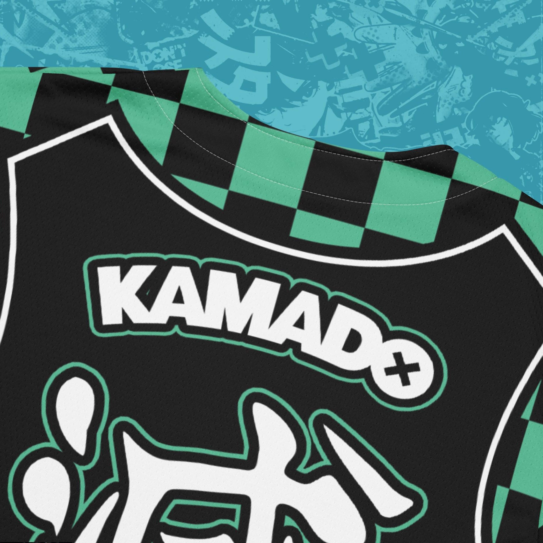 Tanjiro Kamado Demon Slayer baseball jersey