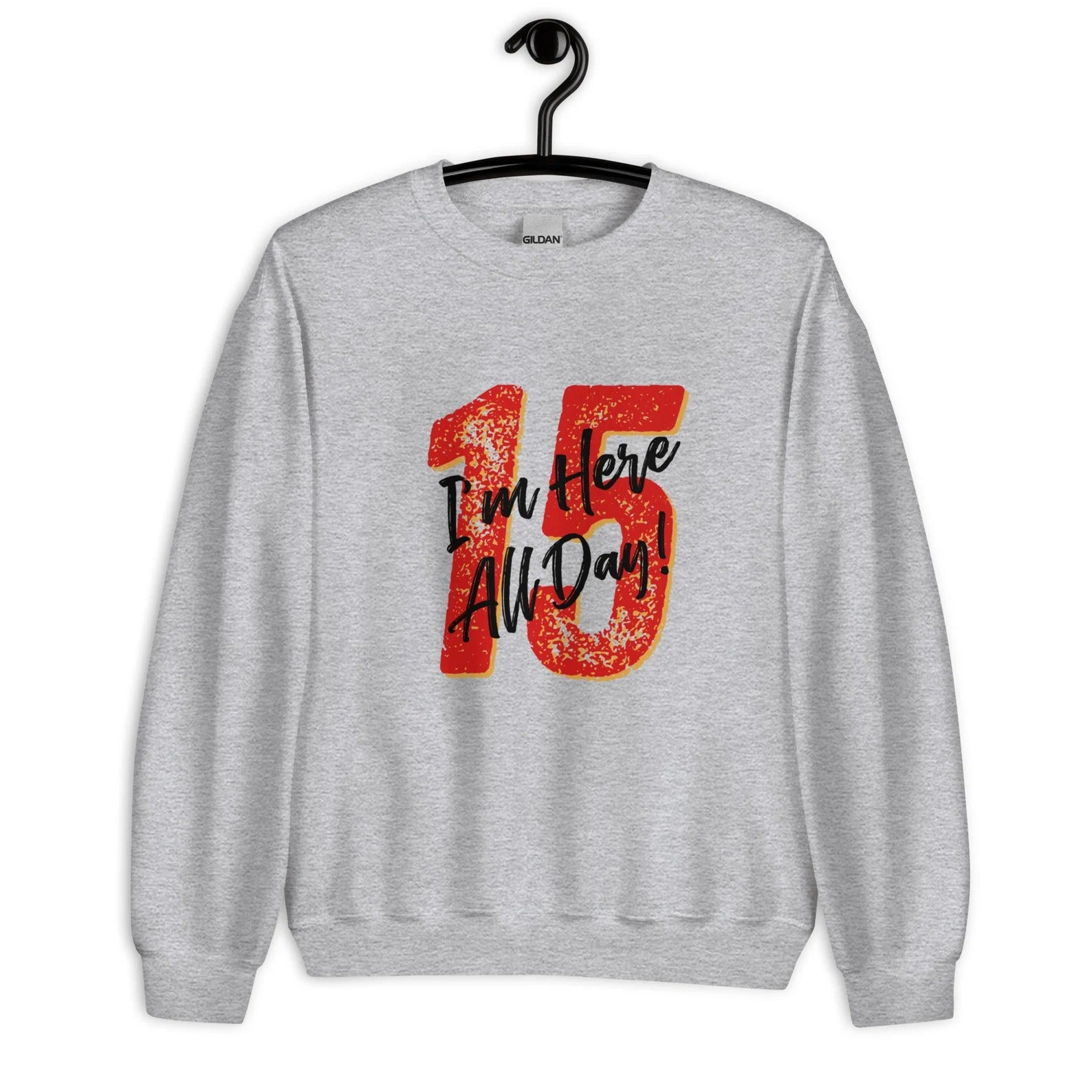 Patrick Mahomes #15 Sweatshirt: Kansas City Chiefs Merch