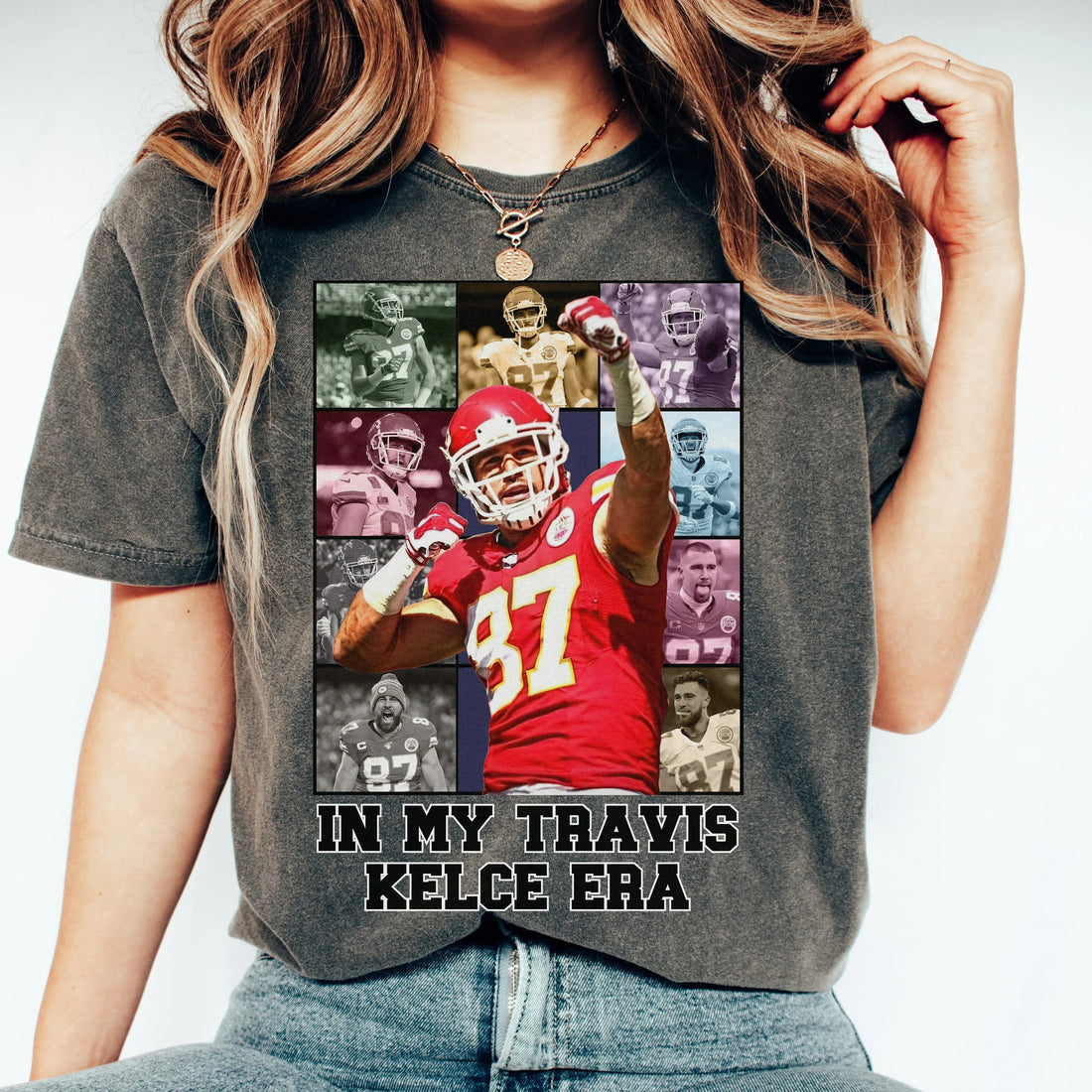 Travis Kelce Shirt, Kansas City Football Shirt, Kelce Jersey, Comfort Colors Travis Kelce Shirt