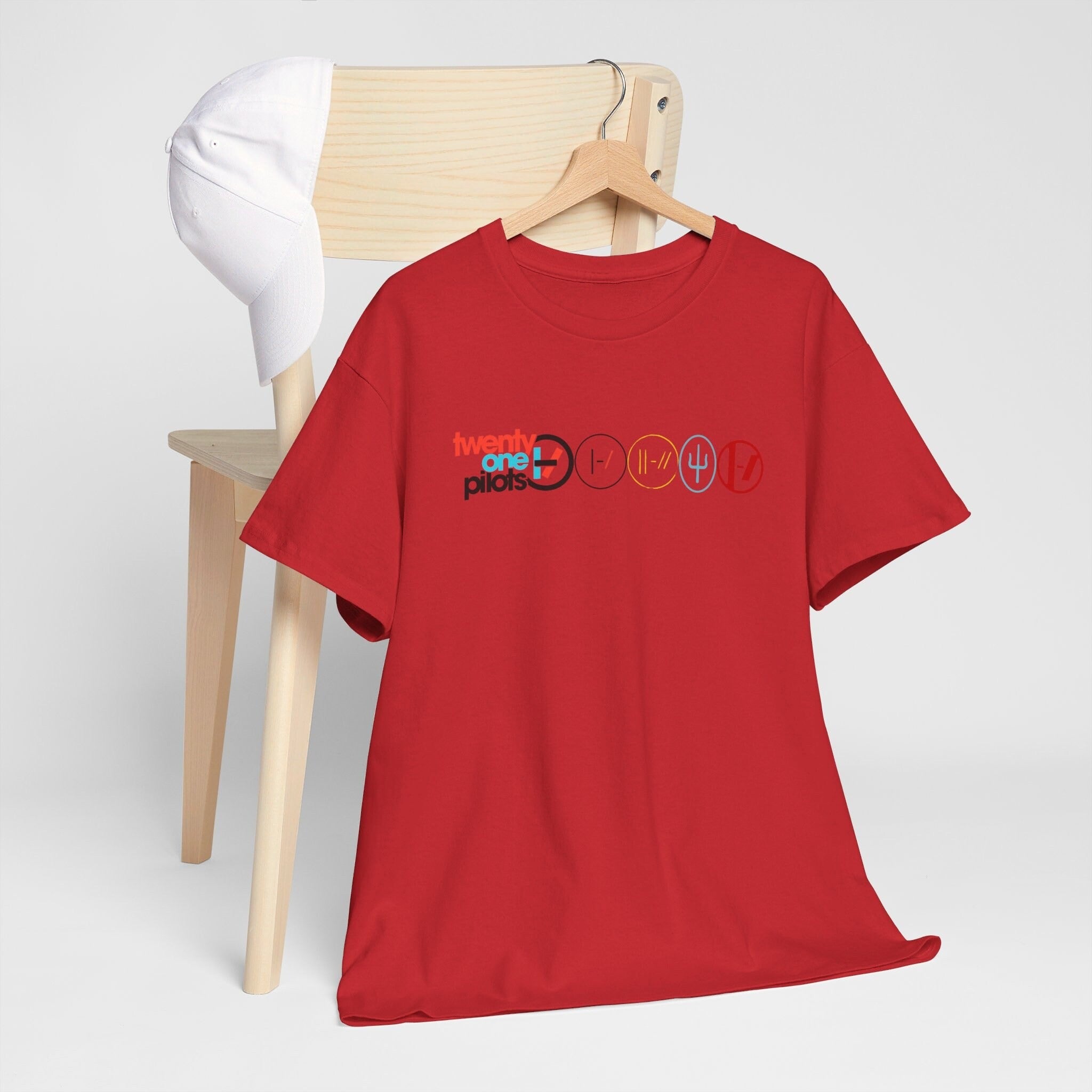Twenty One Pilots Eras T-shirt Unisex Heavy Cotton