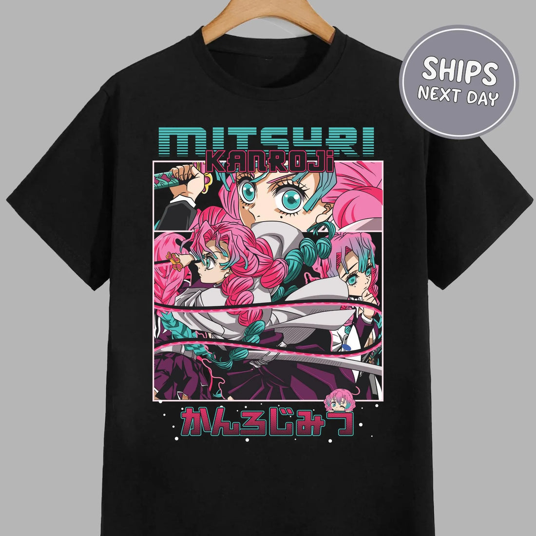 Mitsuri Demon Slay Shirt Anime Demon Shirt Slayer Anime Shirt