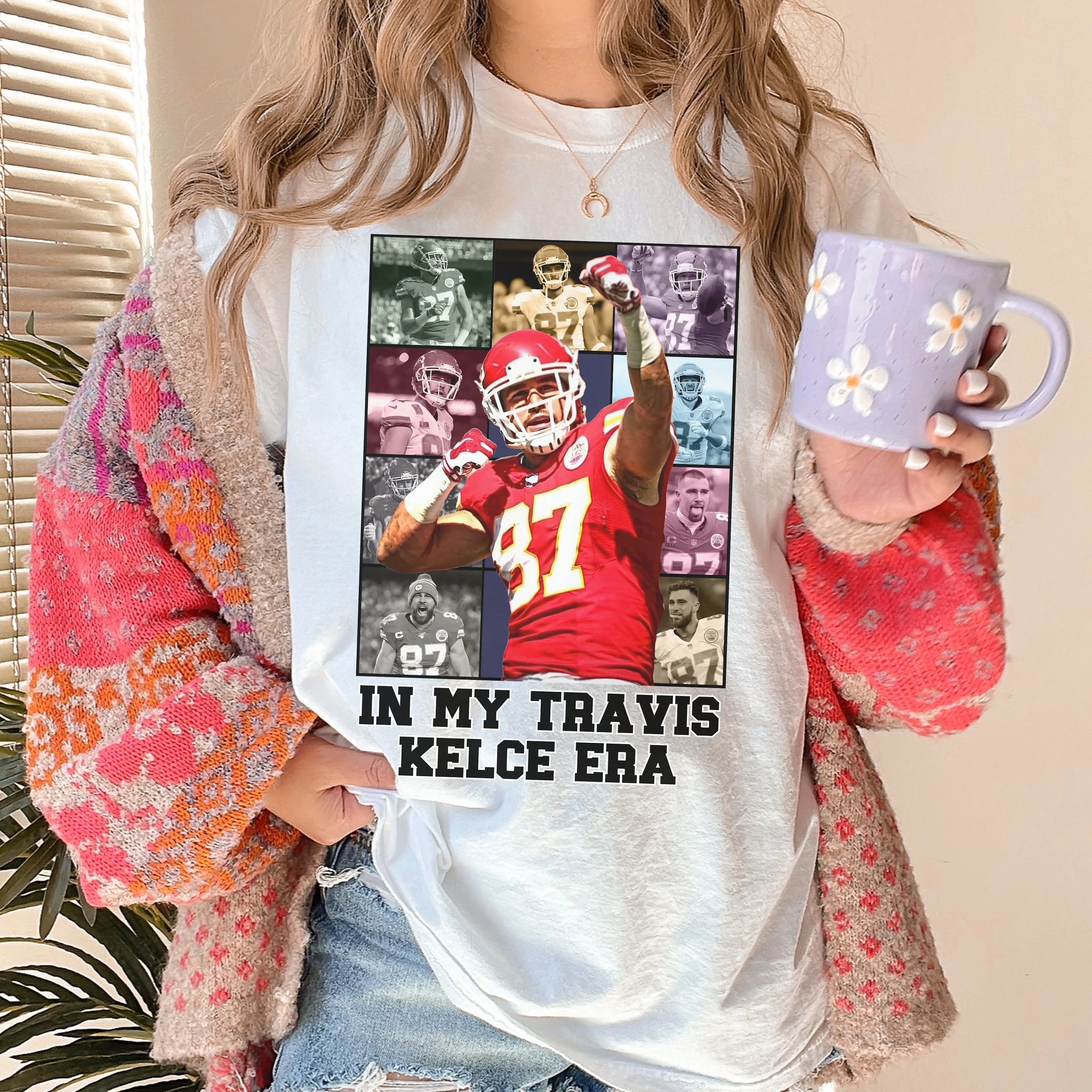 Travis Kelce Shirt, Kansas City Football Shirt, Kelce Jersey, Comfort Colors Travis Kelce Shirt