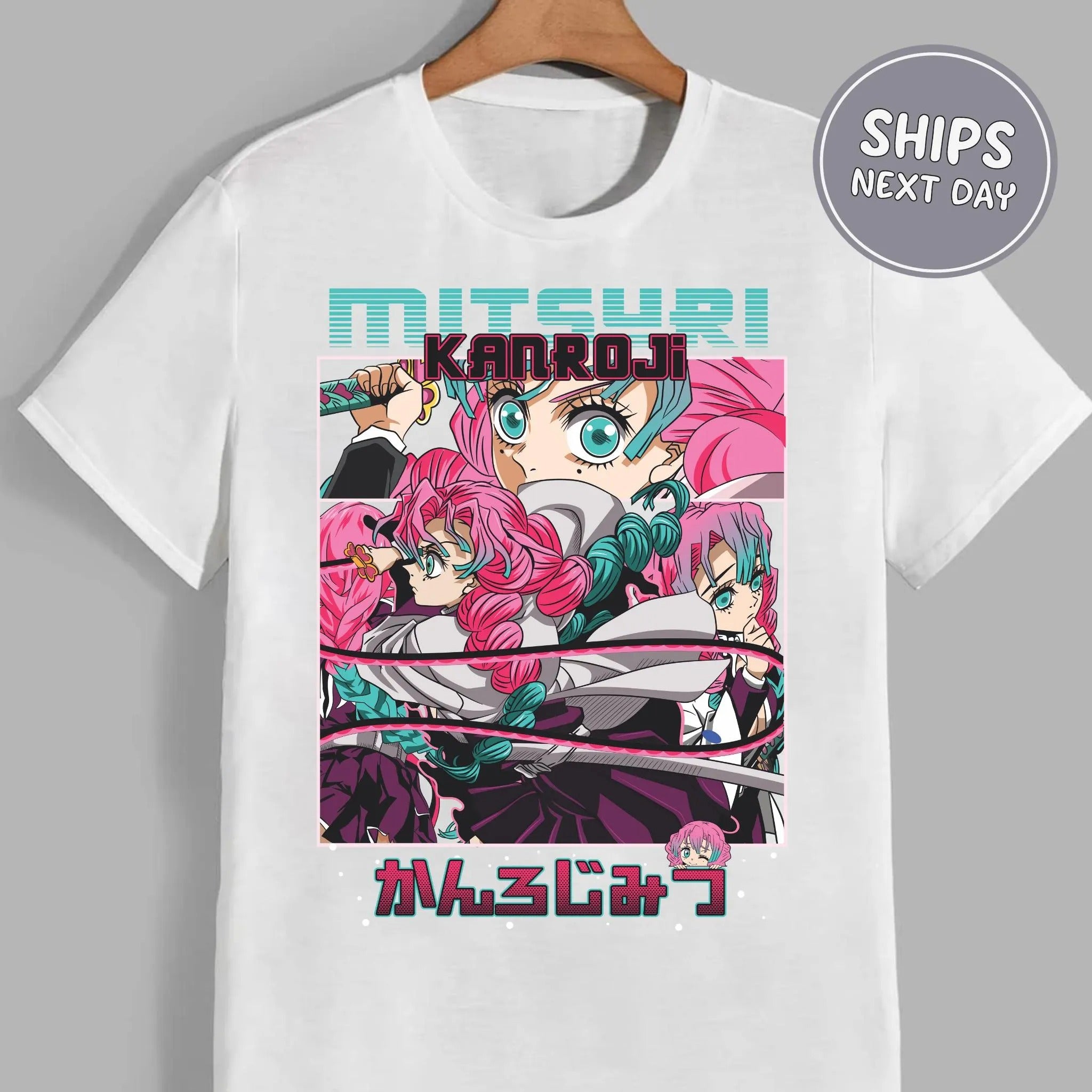 Mitsuri Demon Slay Shirt Anime Demon Shirt Slayer Anime Shirt