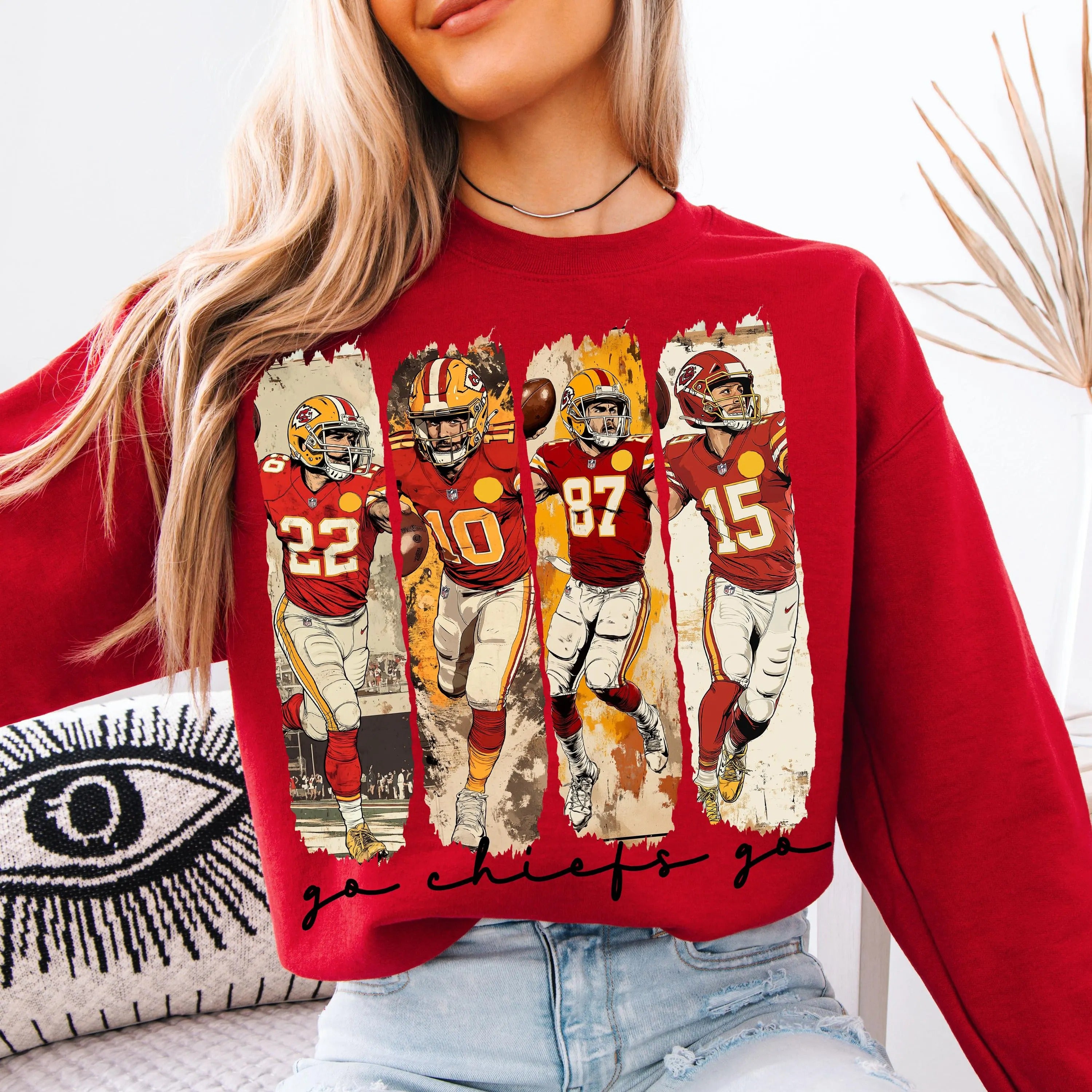 Football kelce mahomes Sweatshirt