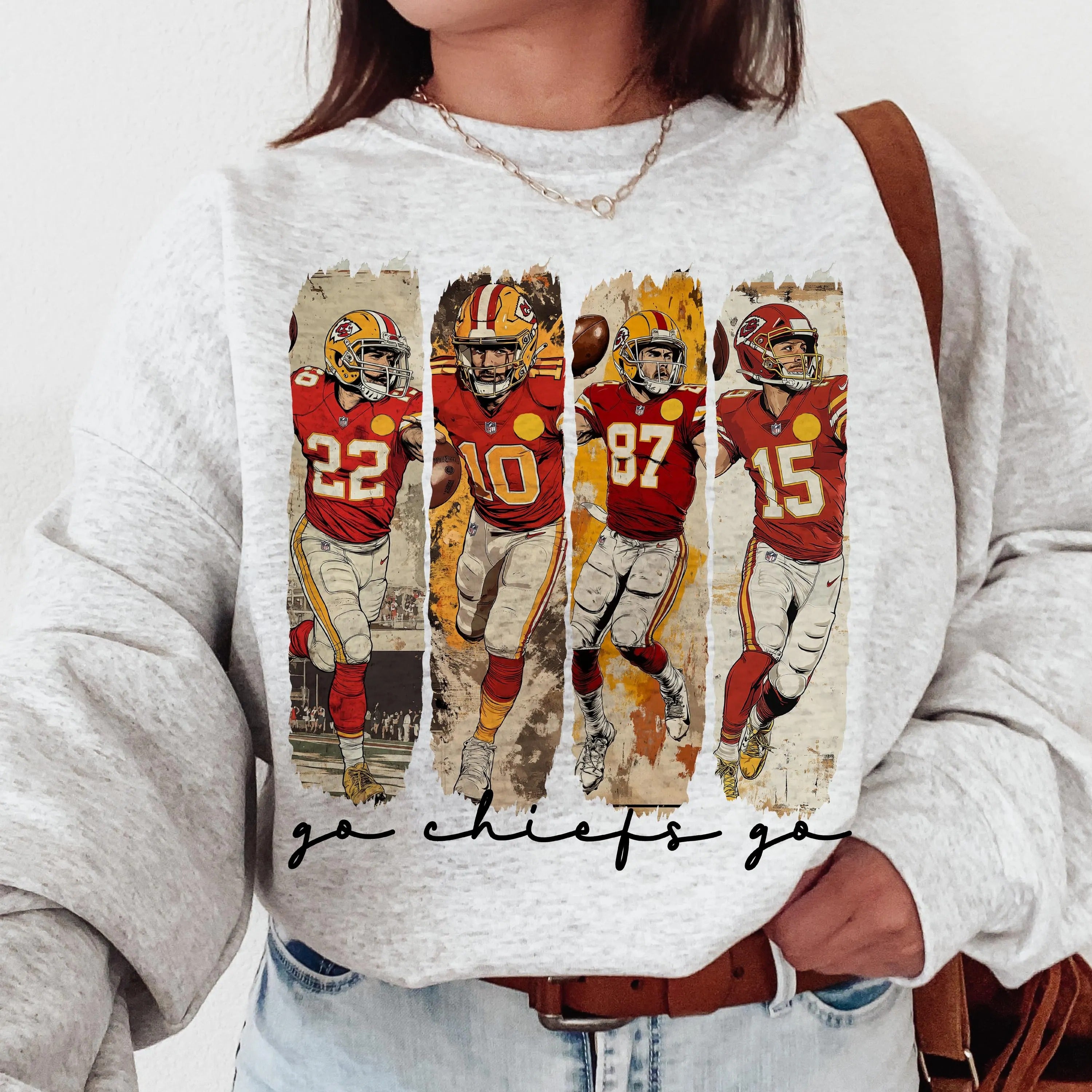 Football kelce mahomes Sweatshirt