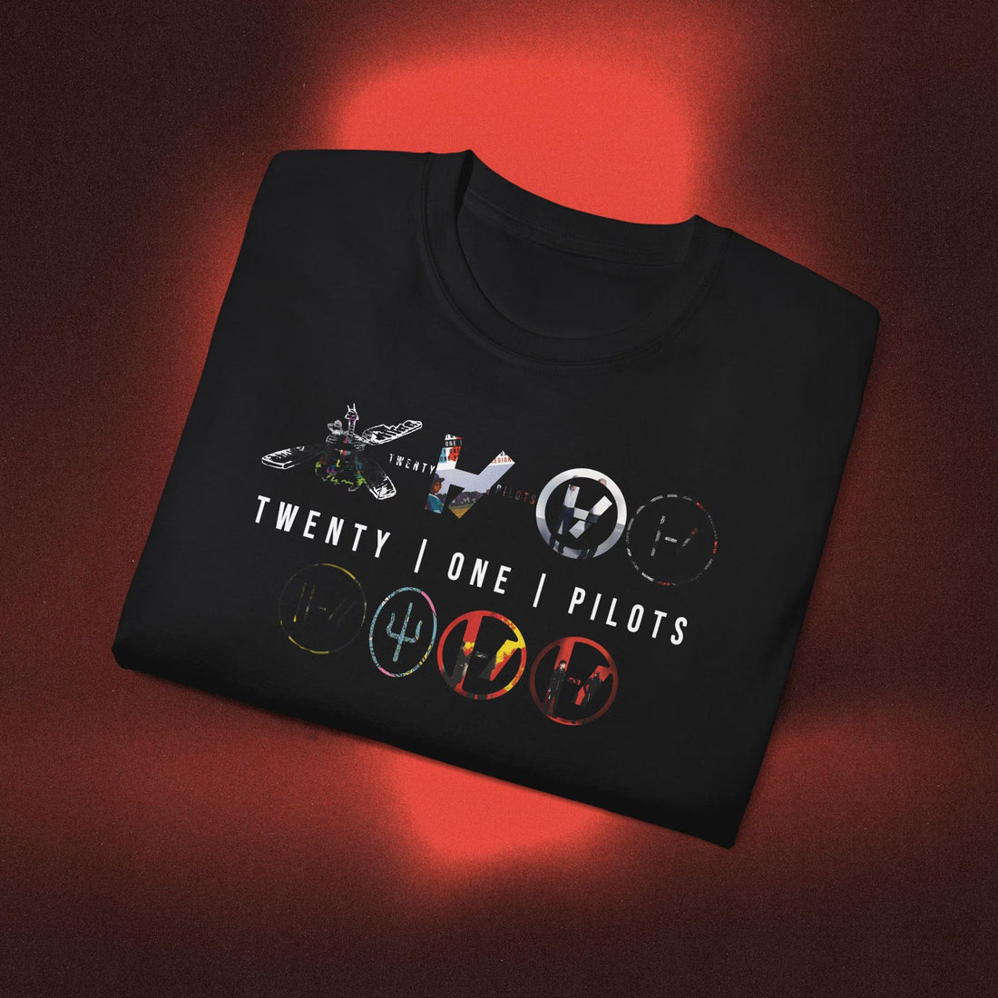 Twenty One Pilots Album Covers Collage T-Shirt