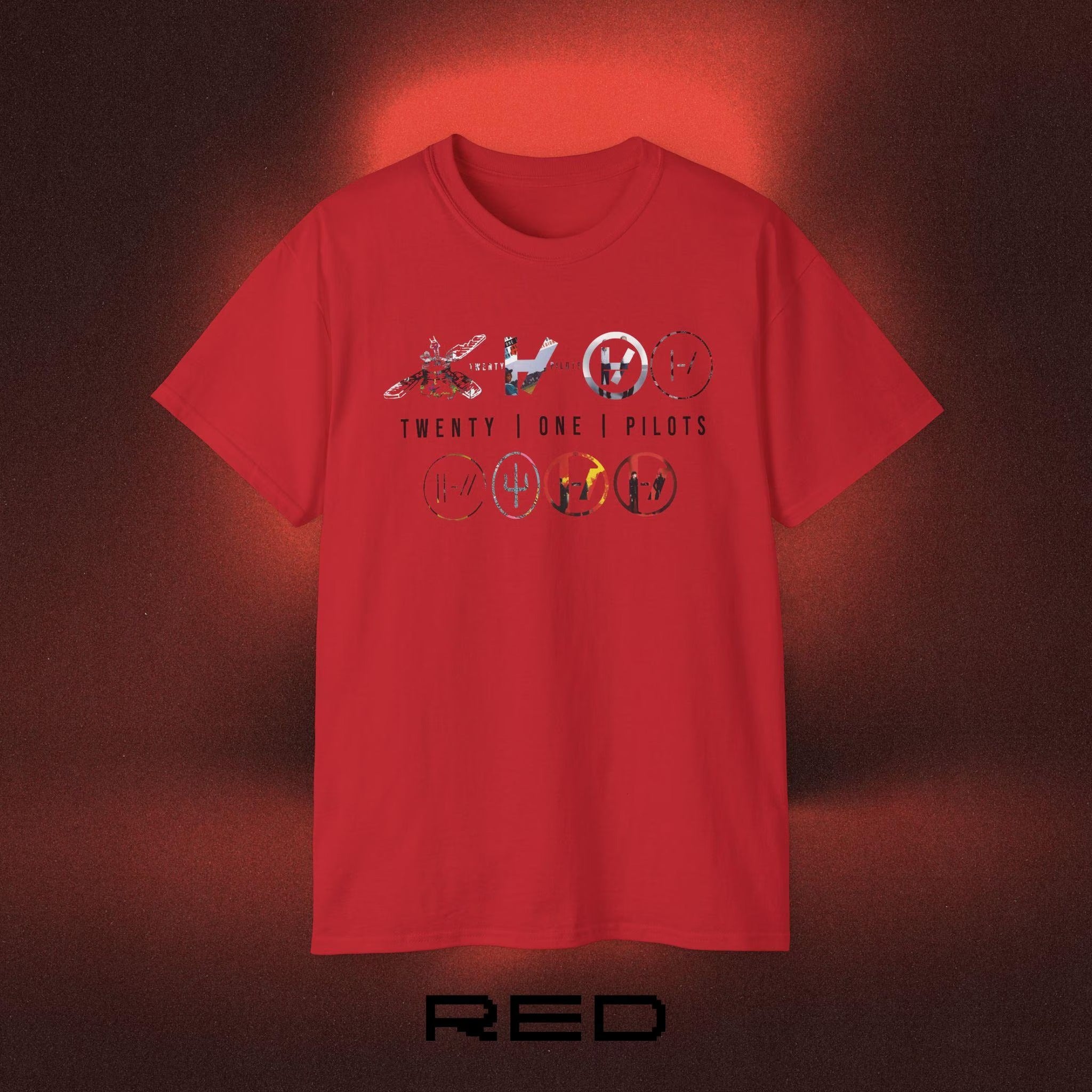 Twenty One Pilots Album Covers Collage T-Shirt