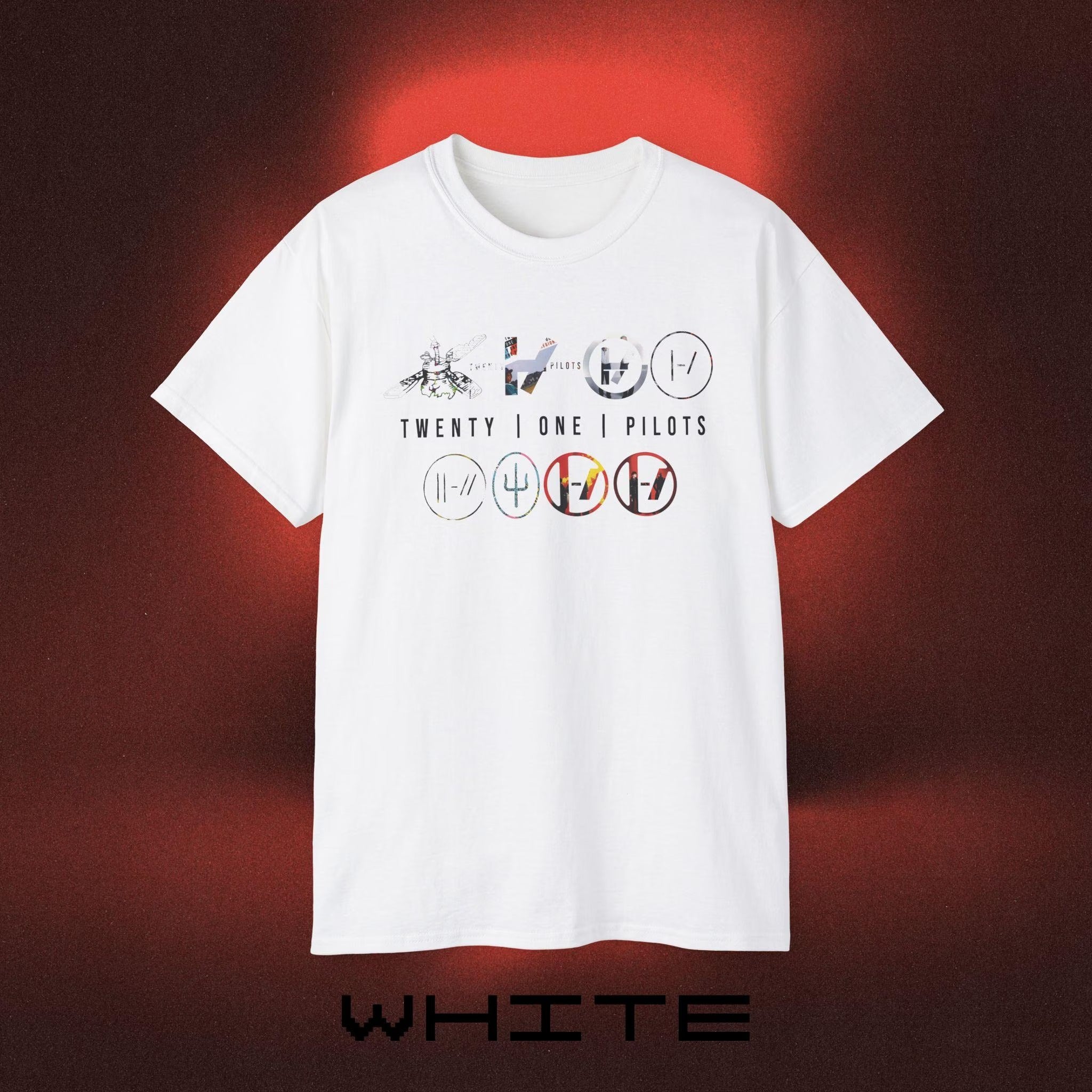 Twenty One Pilots Album Covers Collage T-Shirt