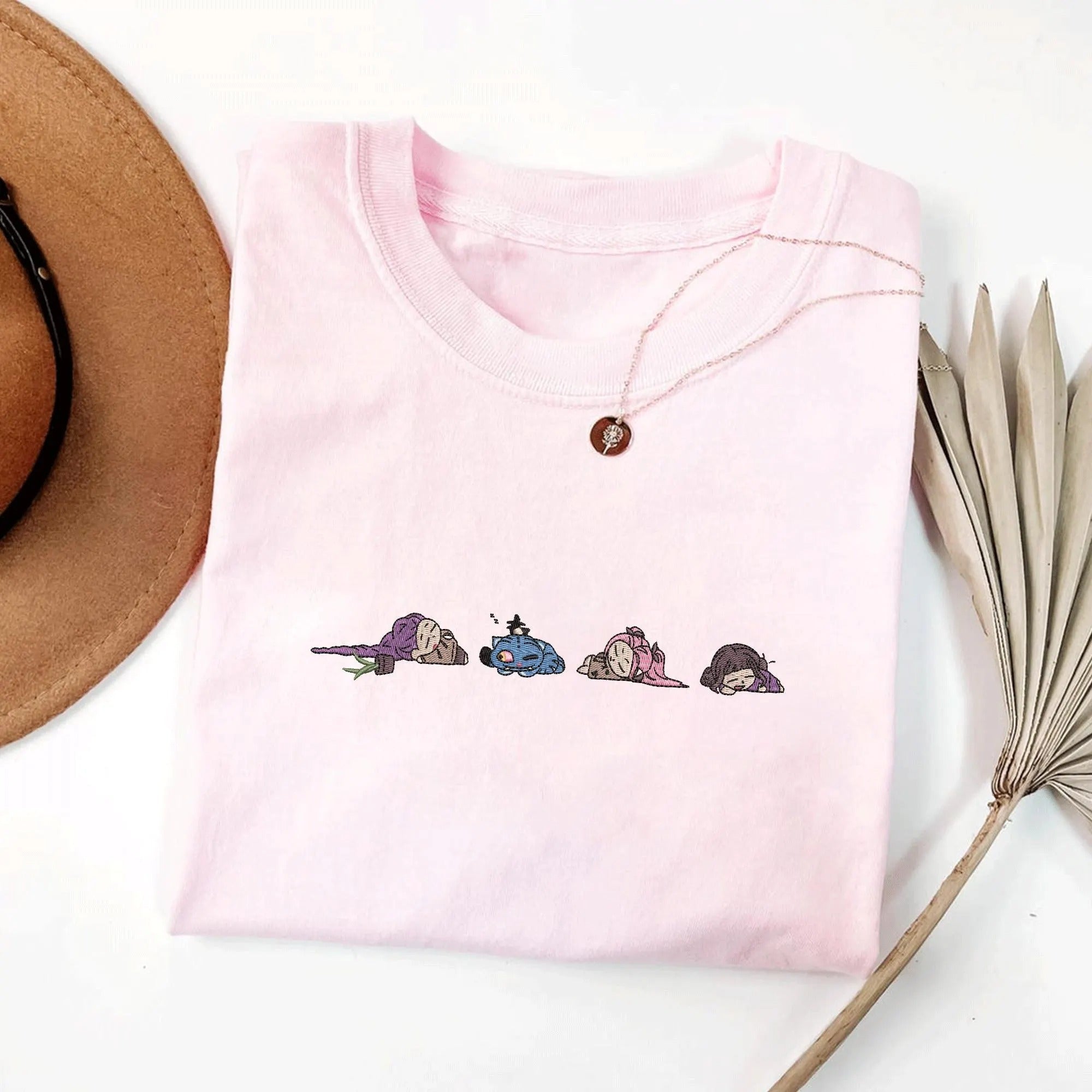 KPDH Embroidered Shirt, Dem0n H.u.n.t.e.r Embroidery Sweatshirt