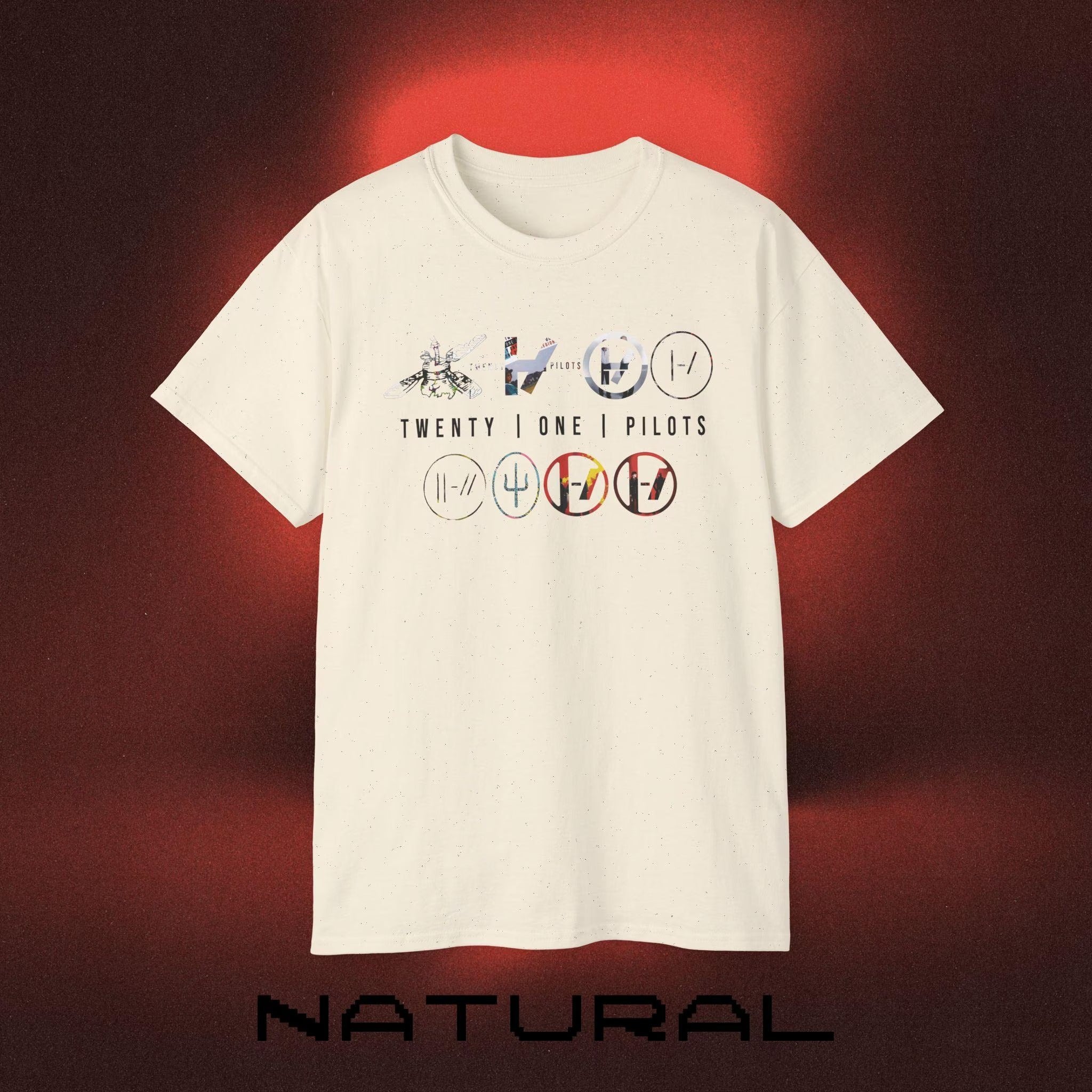 Twenty One Pilots Album Covers Collage T-Shirt