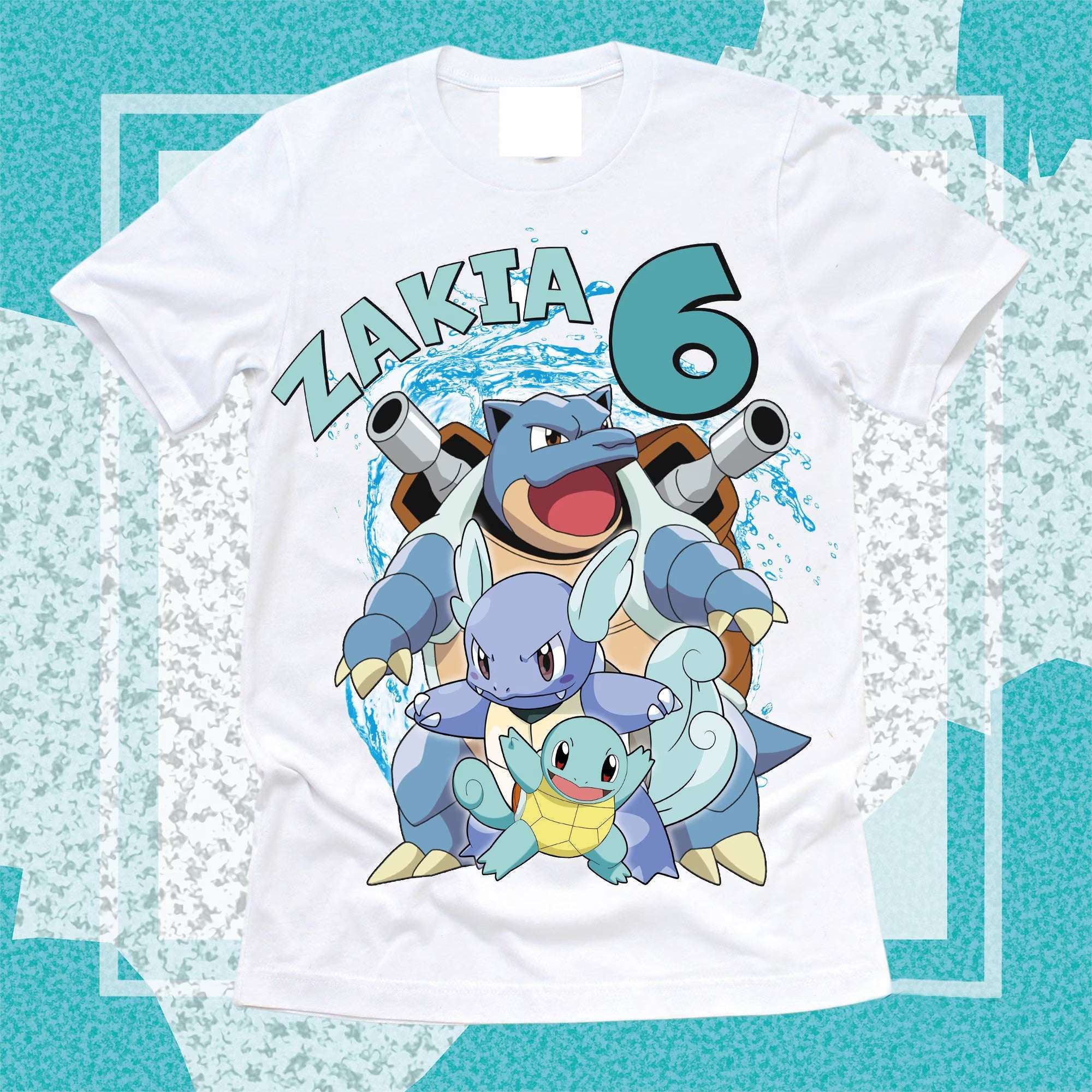 Pokemon Birthday Shirt,Custom Pokemon Shirt,T-Shirt Pokemon,Birthday Pokemon Shirt,Personalized Pokemon birthday
