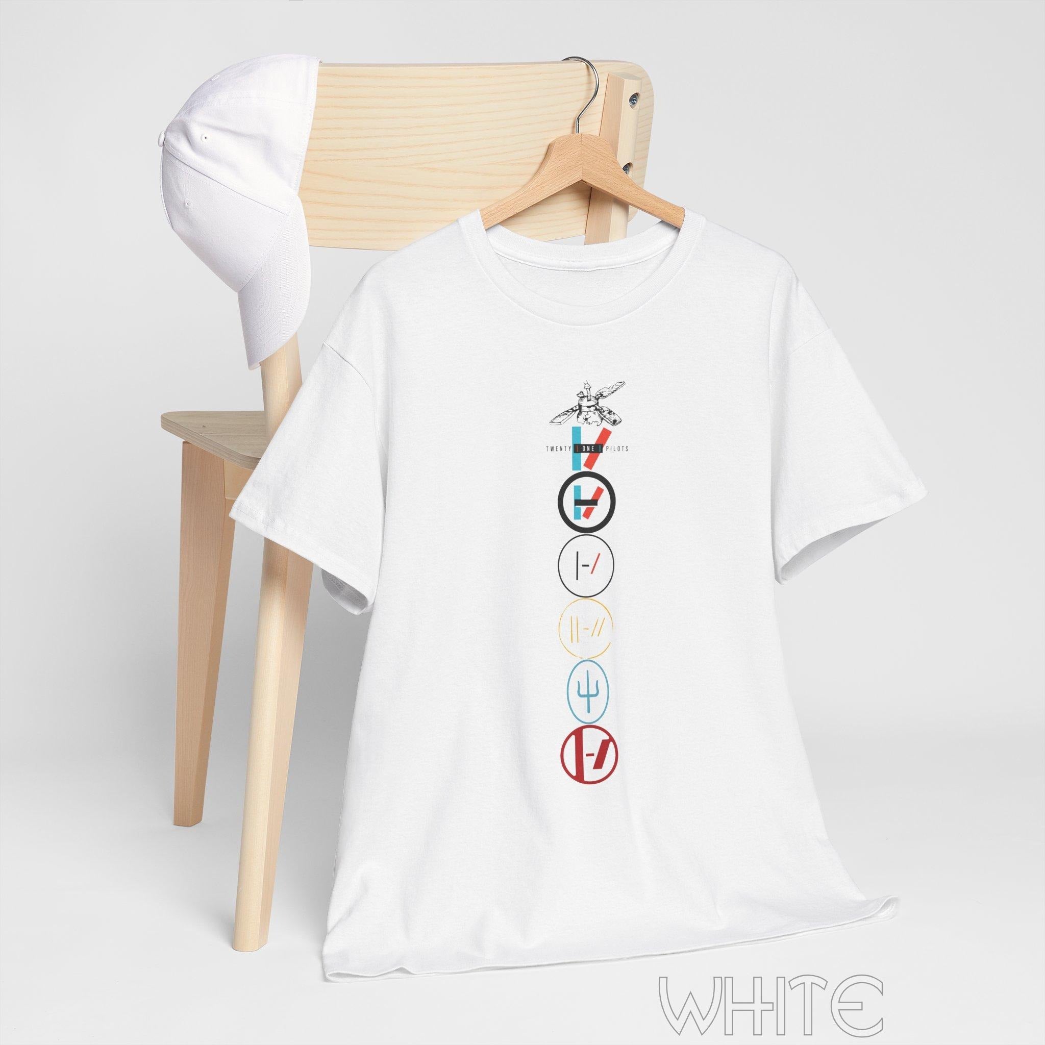 Twenty One Pilots All Eras T-shirt Unisex Heavy Cotton