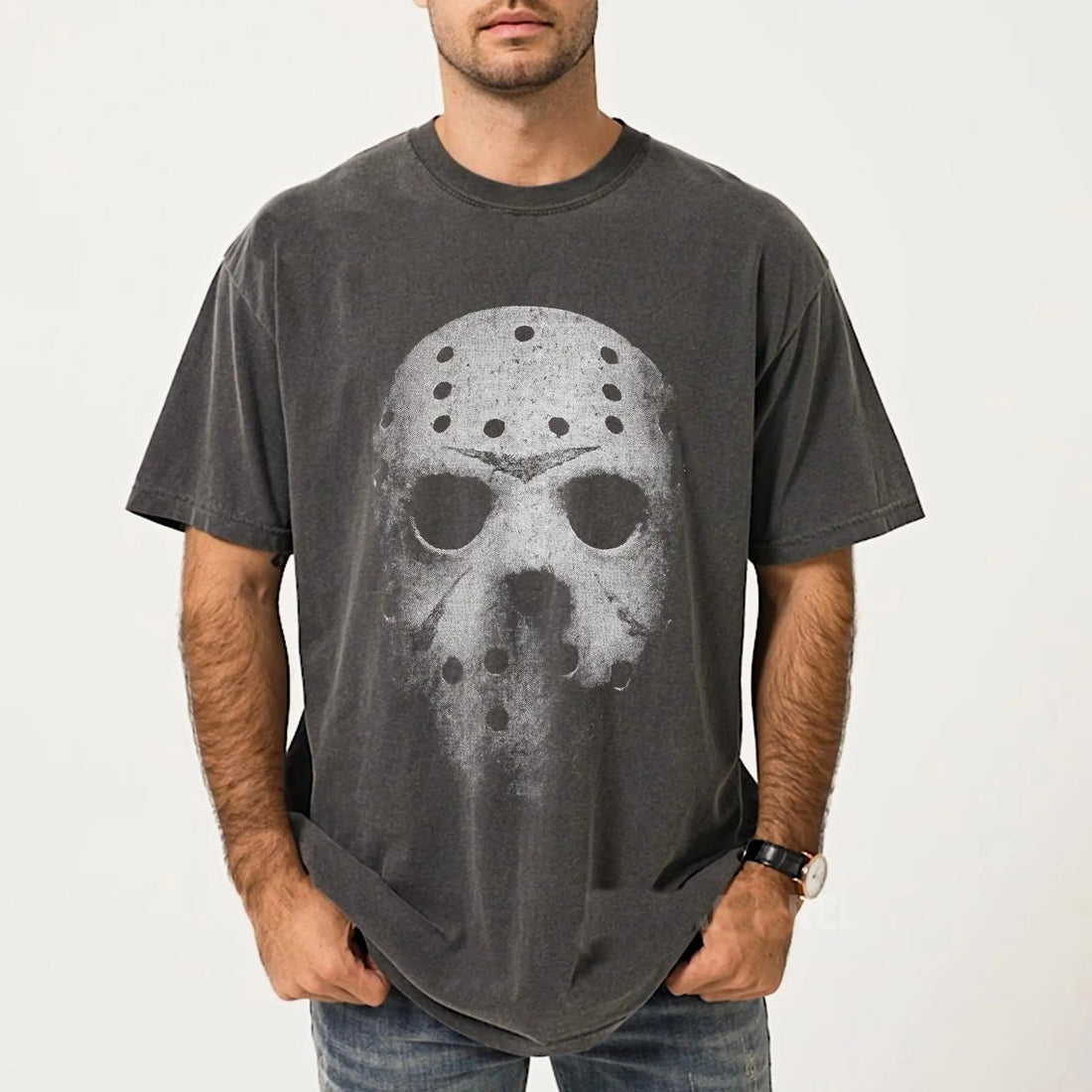 Jason Voorhees Shirt Slashers Tshirt Horror Movie Tee Halloween Gift for Him Her Retro Graphic Comfort Colors Spooky Season Monster Party