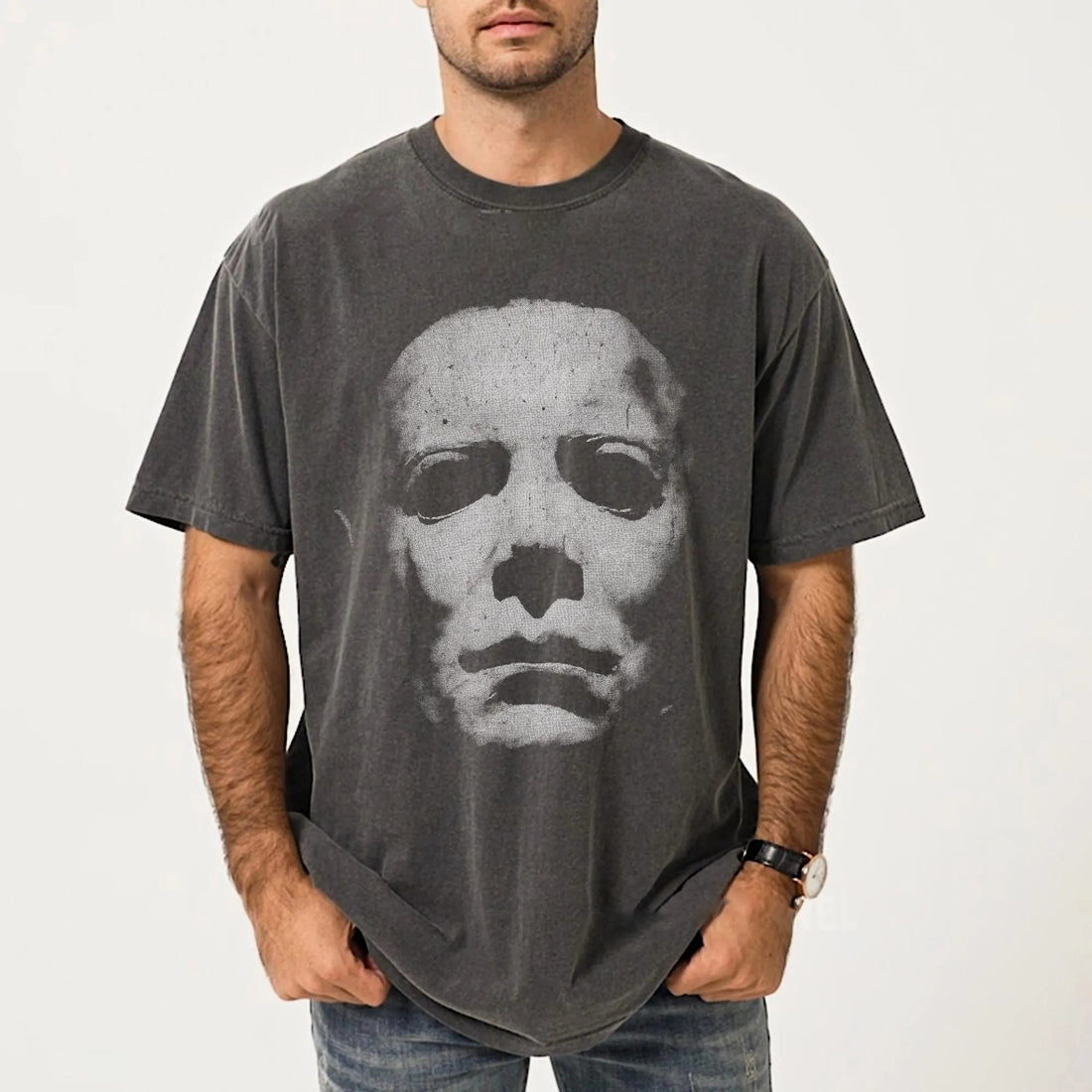 Michael Myers Shirt Slashers Tshirt Horror Movie Tee Halloween Gift for Him Her Retro Graphic Comfort Colors Spooky Season Monster Party