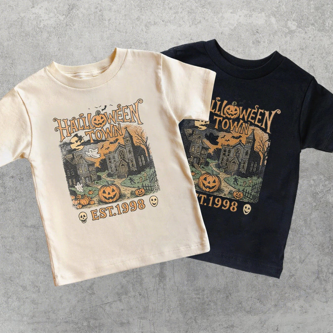 Halloweentown Est 1998 Vintage 90s Style Graphic T-Shirt