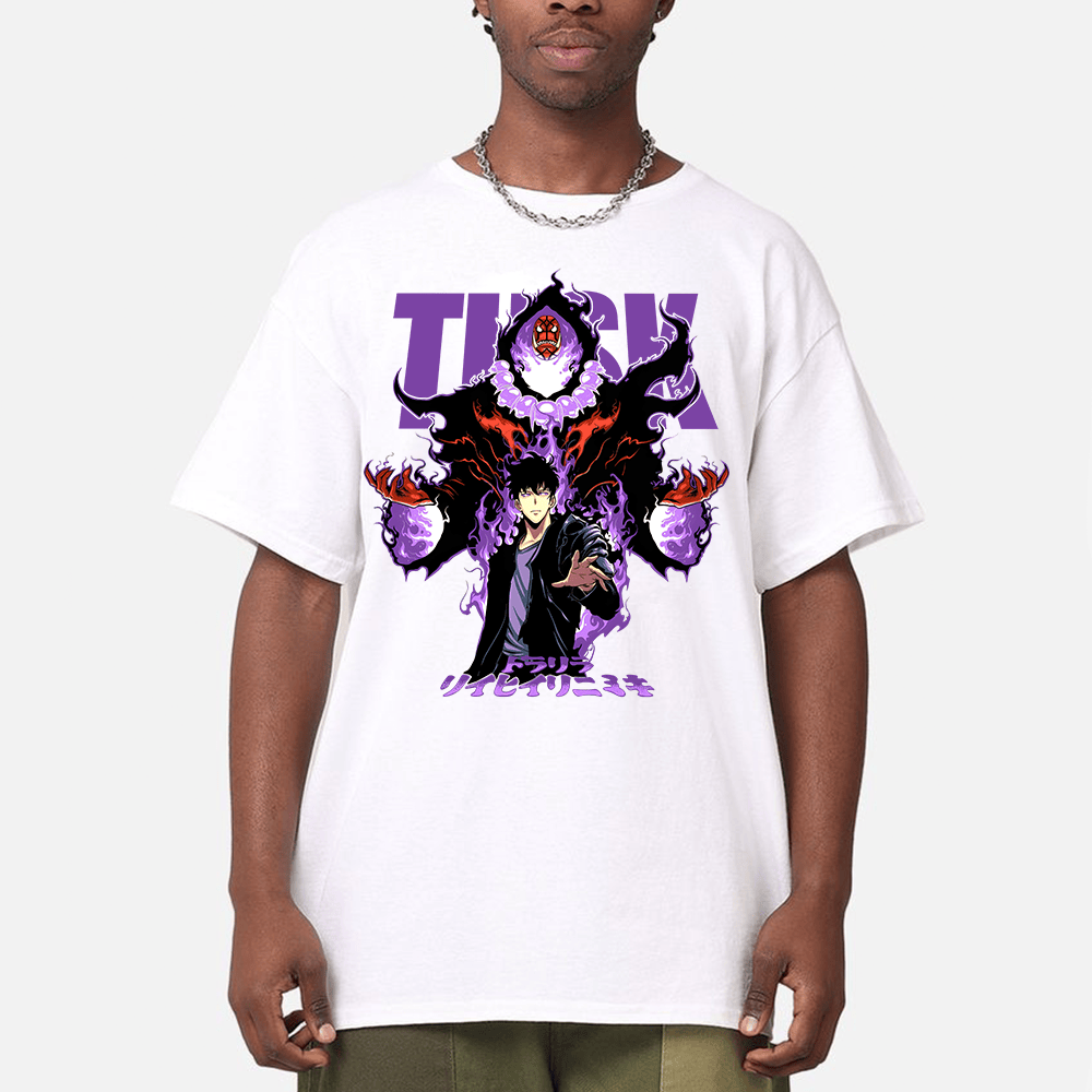 Tusk shadow monarch shirt, Solo Leveling T-shirt