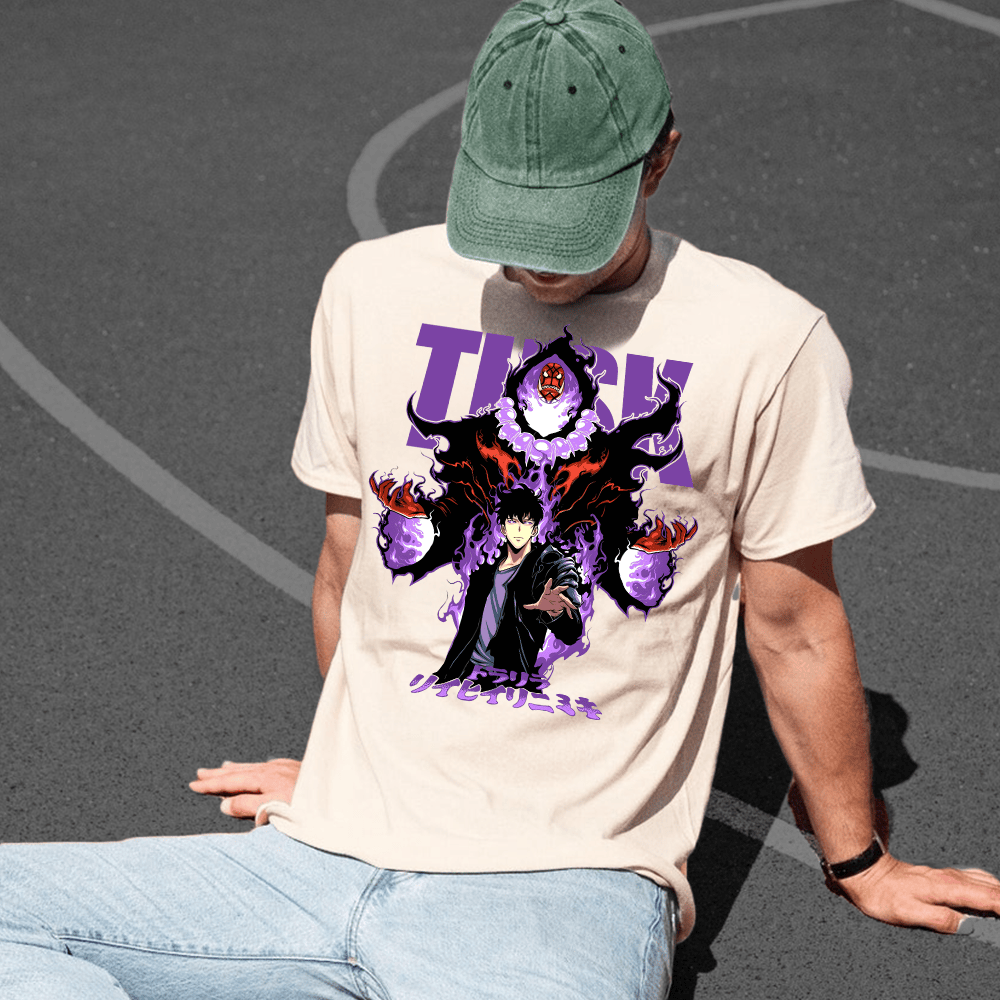 Tusk shadow monarch shirt, Solo Leveling T-shirt