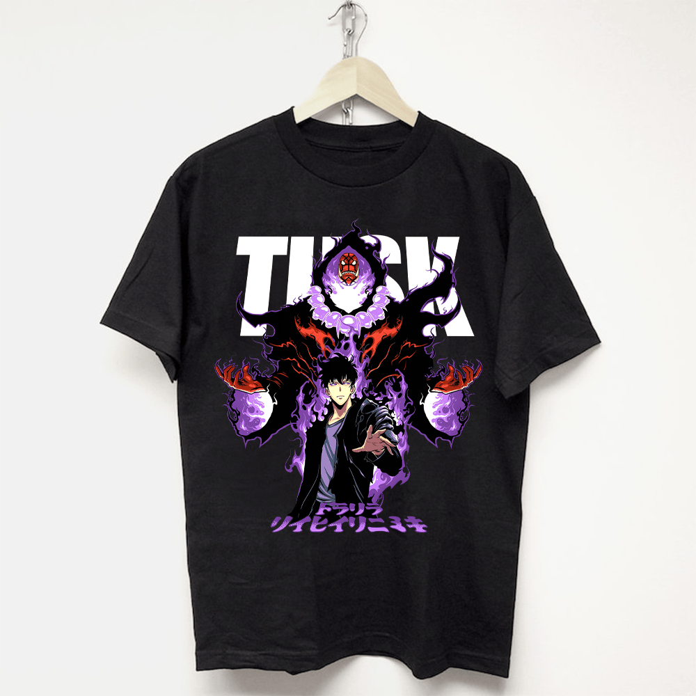 Tusk shadow monarch shirt, Solo Leveling T-shirt