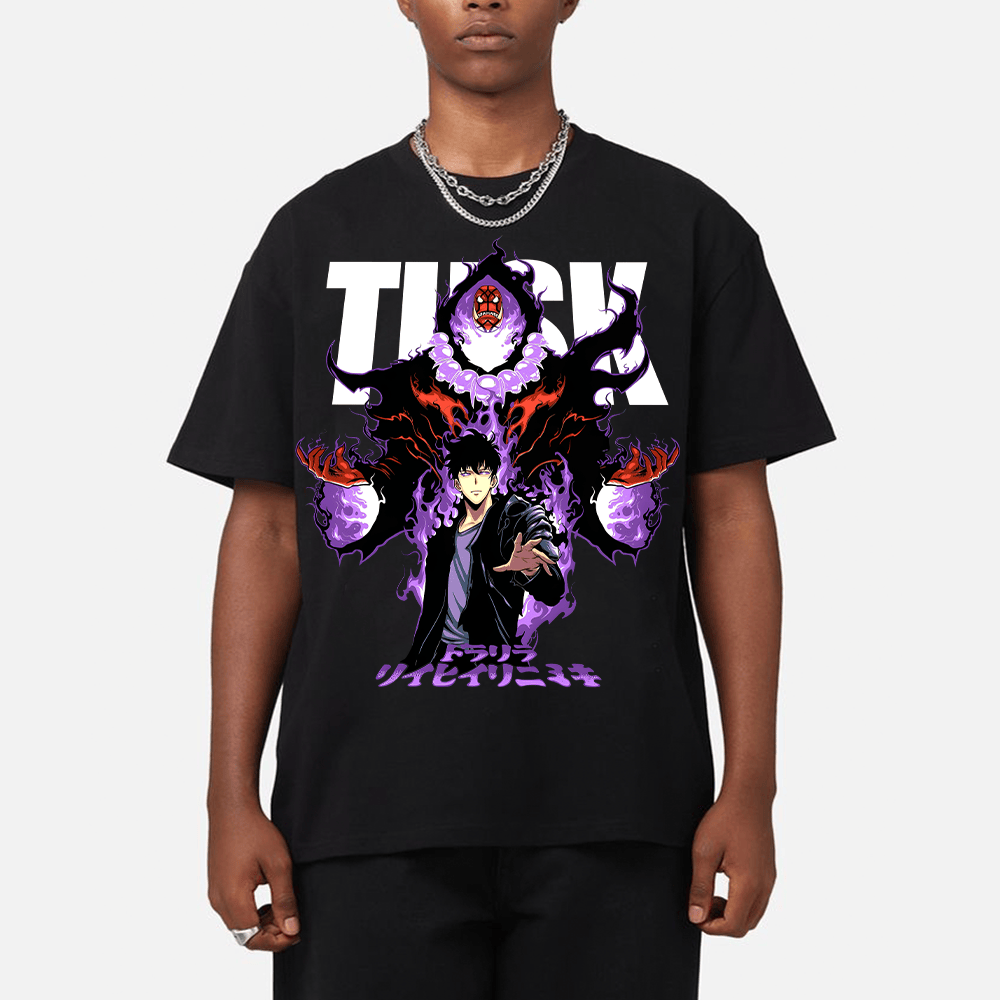 Tusk shadow monarch shirt, Solo Leveling T-shirt