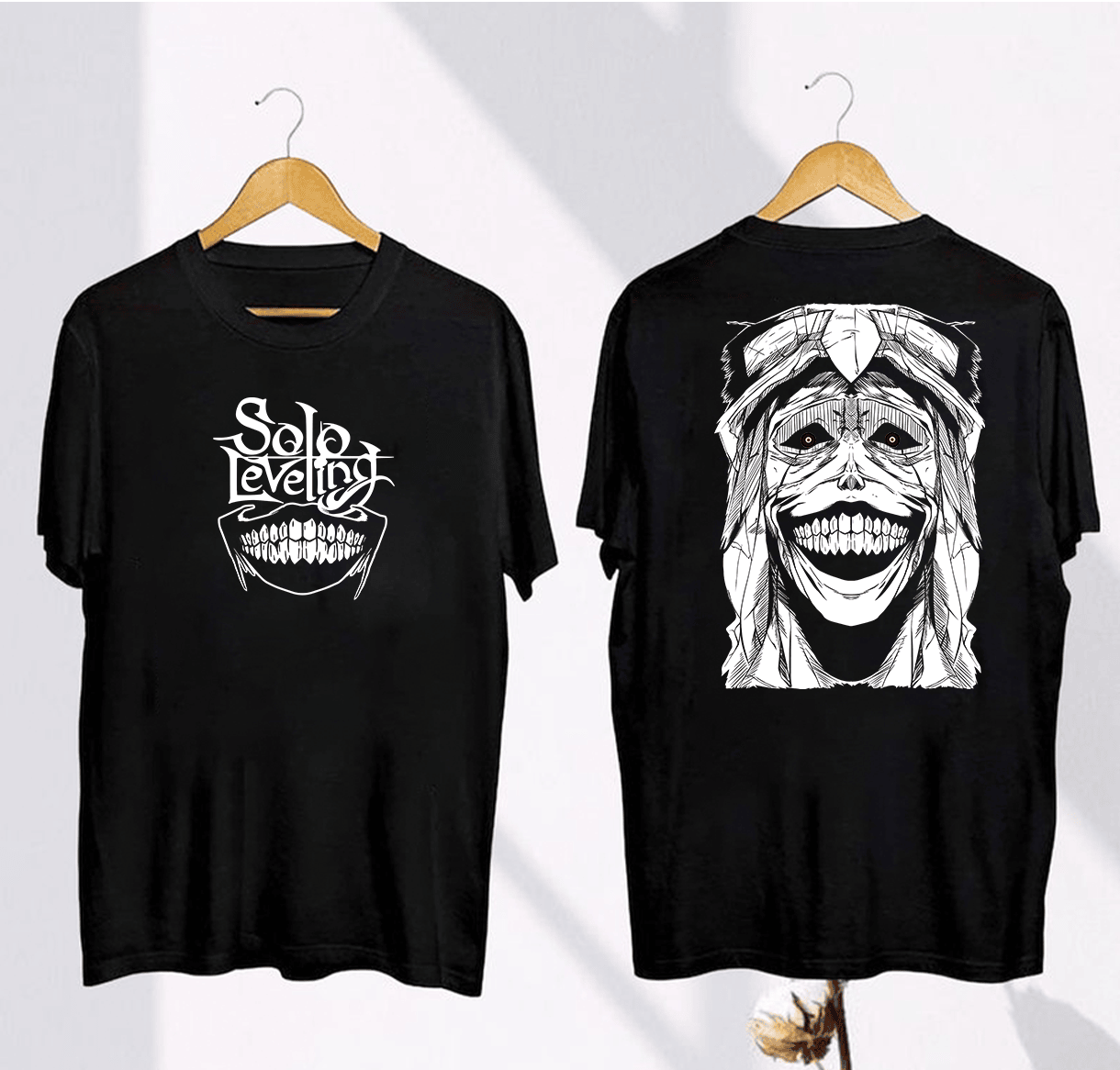 Solo Leveling Unisex Tee, Manga Fan Shirt, Graphic Print T-Shirt