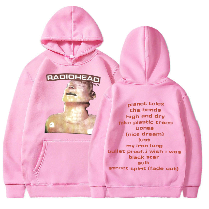 Vintage Rock Band Radiohead Hoodie