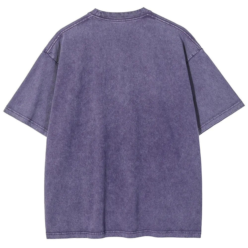 Horror Film Unisex Fit Washed T-Shirt