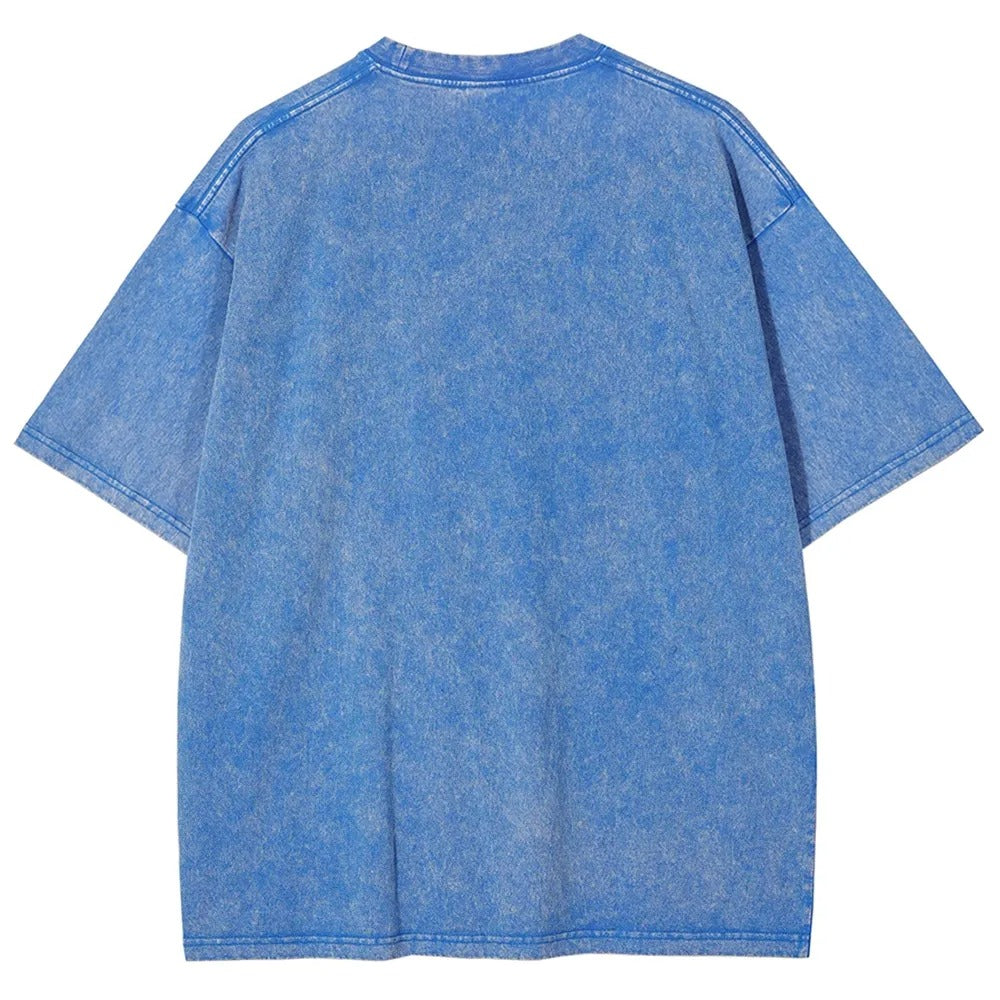 Horror Film Unisex Fit Washed T-Shirt