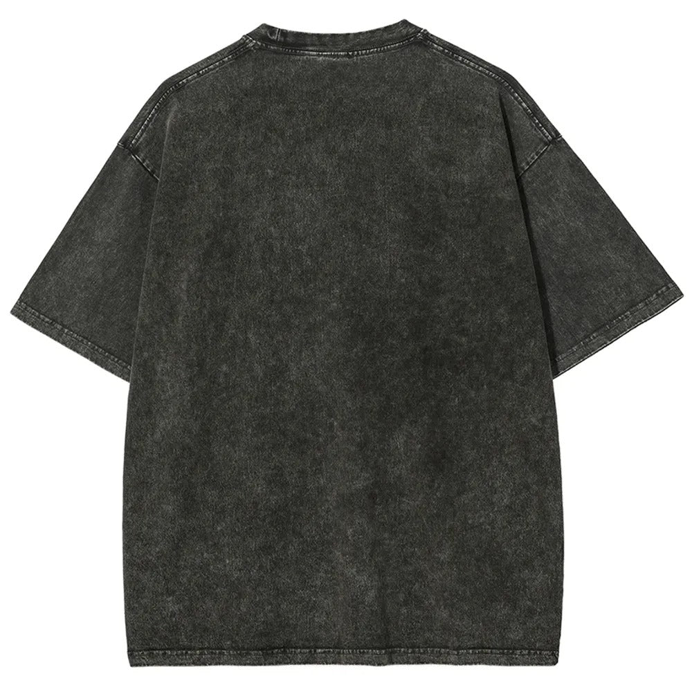 Horror Film Unisex Fit Washed T-Shirt