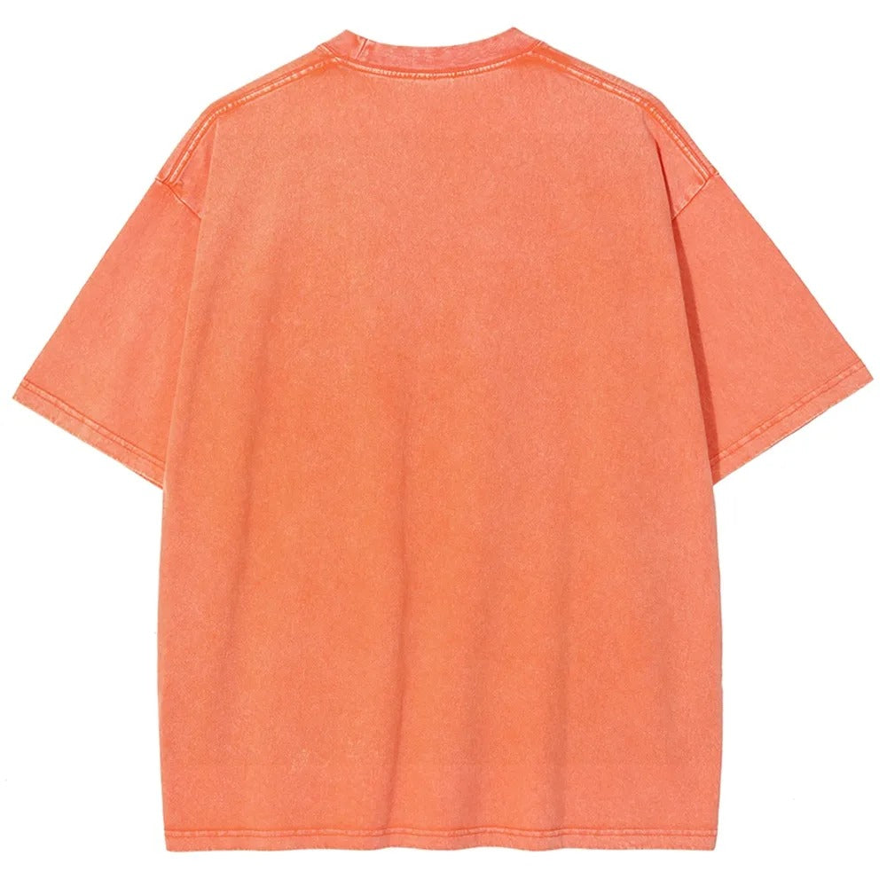 Horror Film Unisex Fit Washed T-Shirt