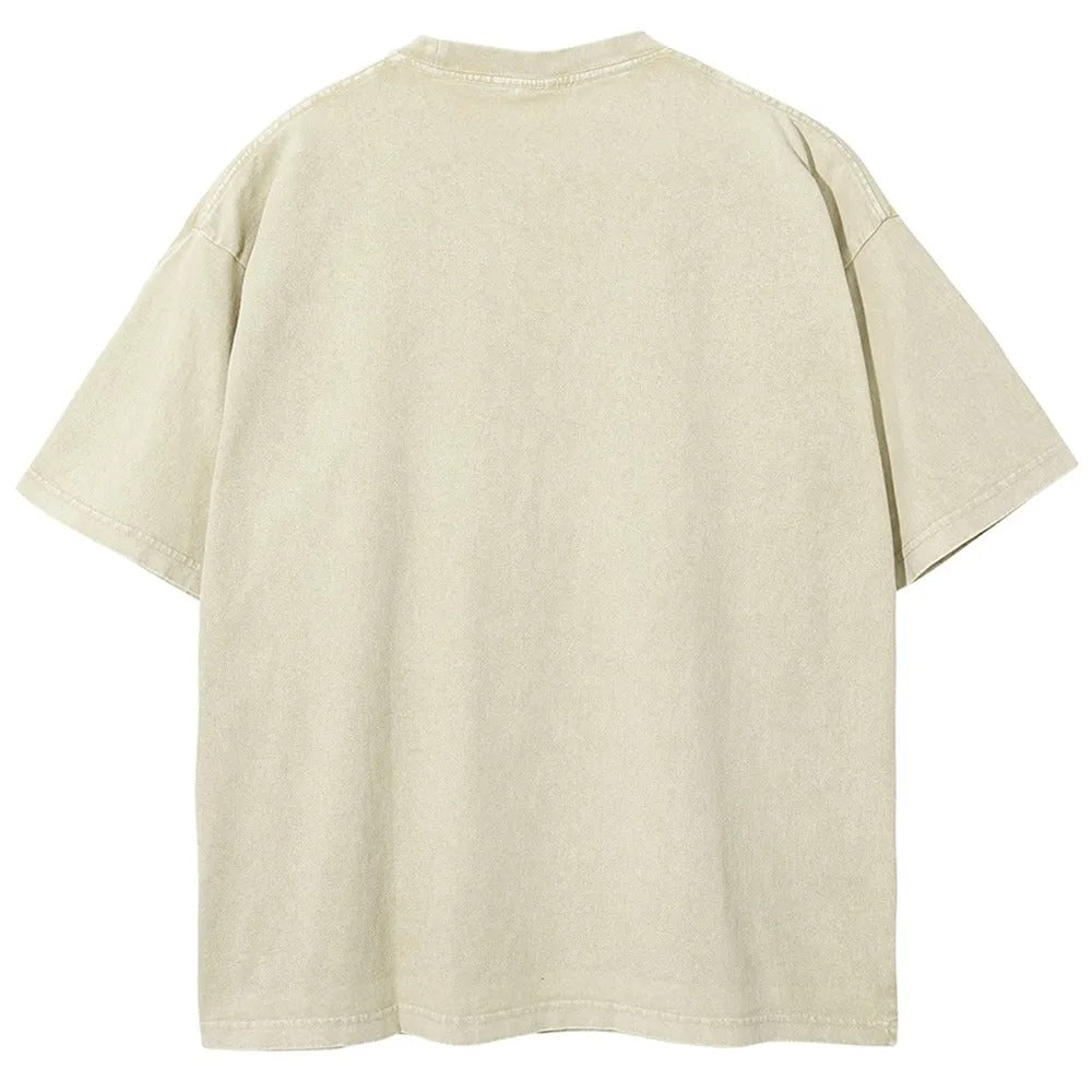 Horror Film Unisex Fit Washed T-Shirt