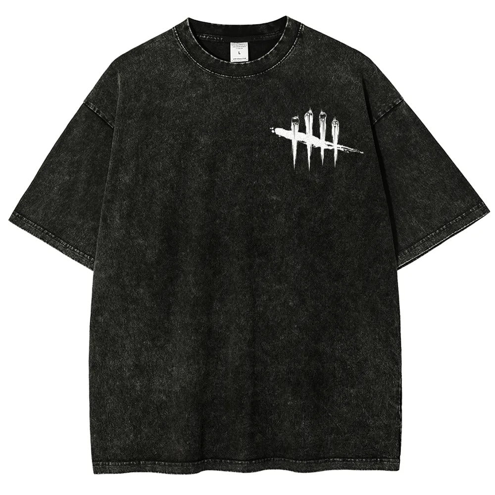Horror Film Unisex Fit Washed T-Shirt