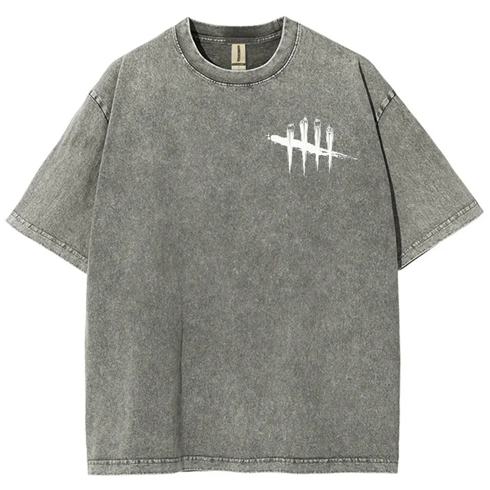 Horror Film Unisex Fit Washed T-Shirt
