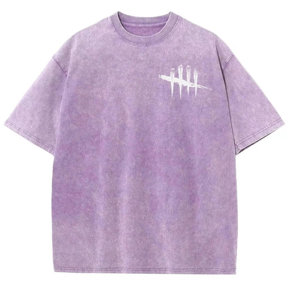 Horror Film Unisex Fit Washed T-Shirt