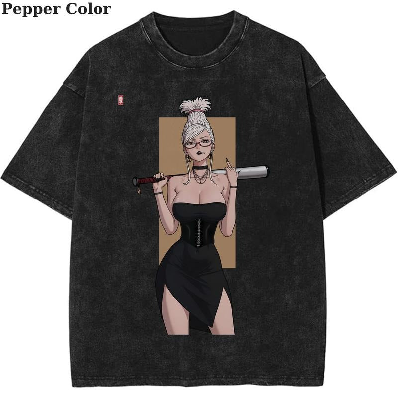 Seik0 Goth Graphic Tee - Seik0 Ayase - Santa Dodoria - Dandadan Shirt