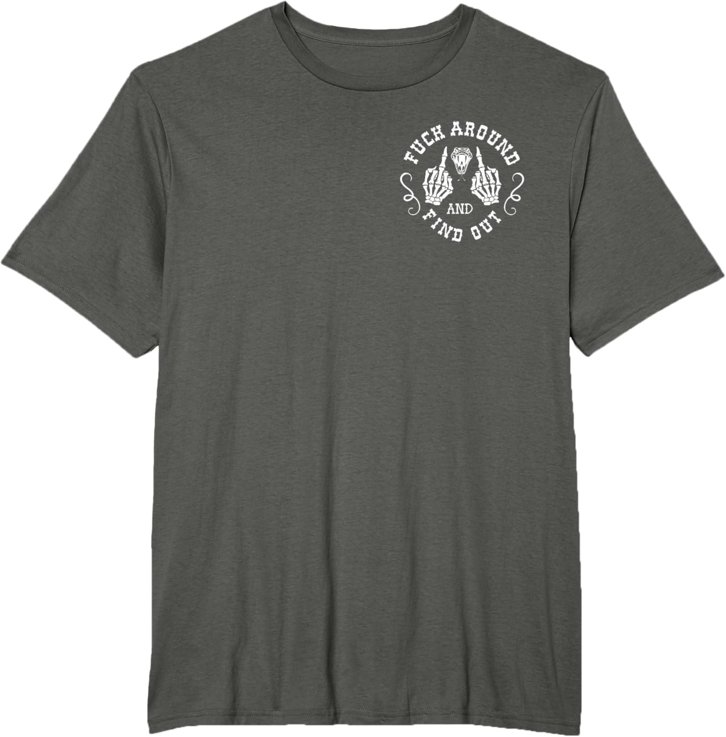 Men's Skull Funny T Shirt 100% Cotton Short Sleeve Graphic Shirt