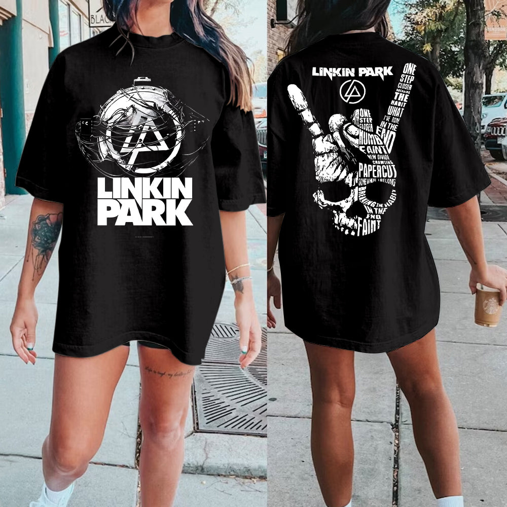 Linkin Park Rock Print T-shirt